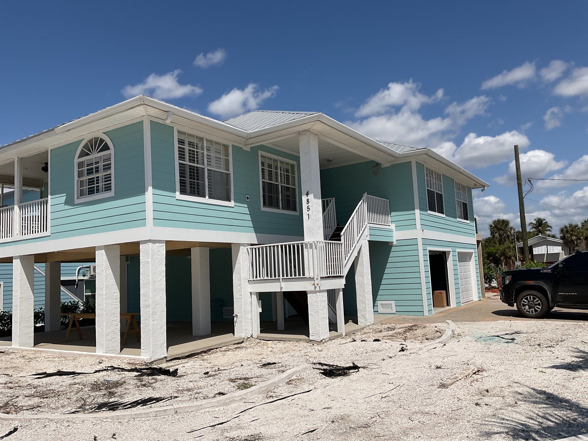 Downspout Installation for Two-Story Homes in Fort Myers FL by Gutter Professors