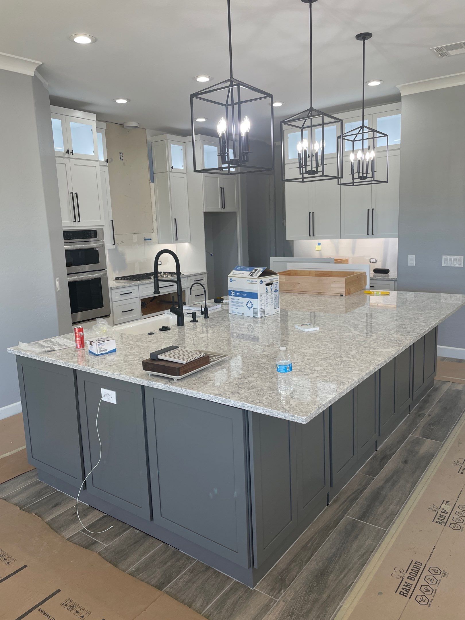 Home Remodel Using Multiple Materials  by Footprints Floors of Chandler 