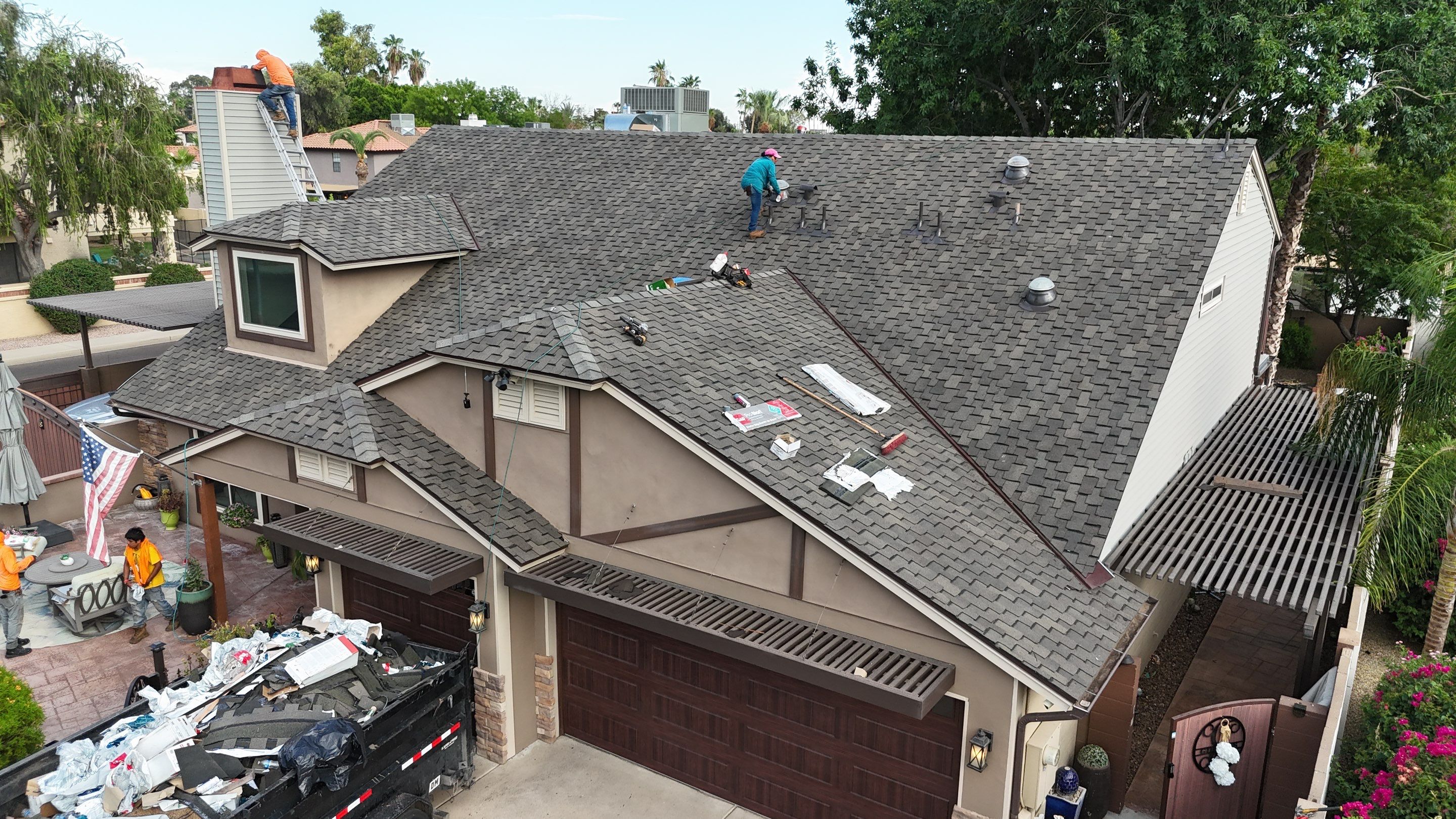 Project in Scottsdale, AZ by Saint Roofing