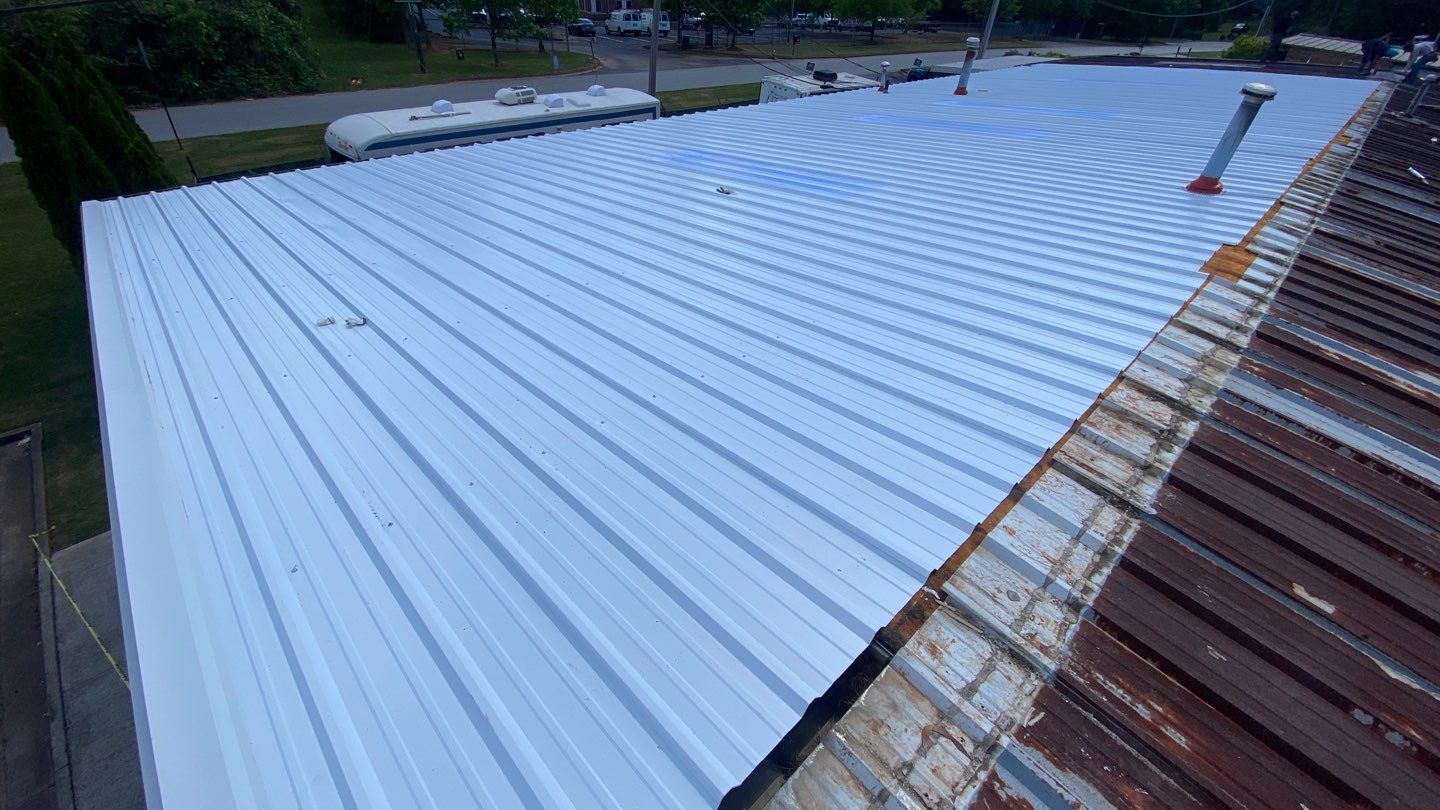 Commercial Metal Roof Replacement - Kennesaw Georgia by Georgia Roof Advisors