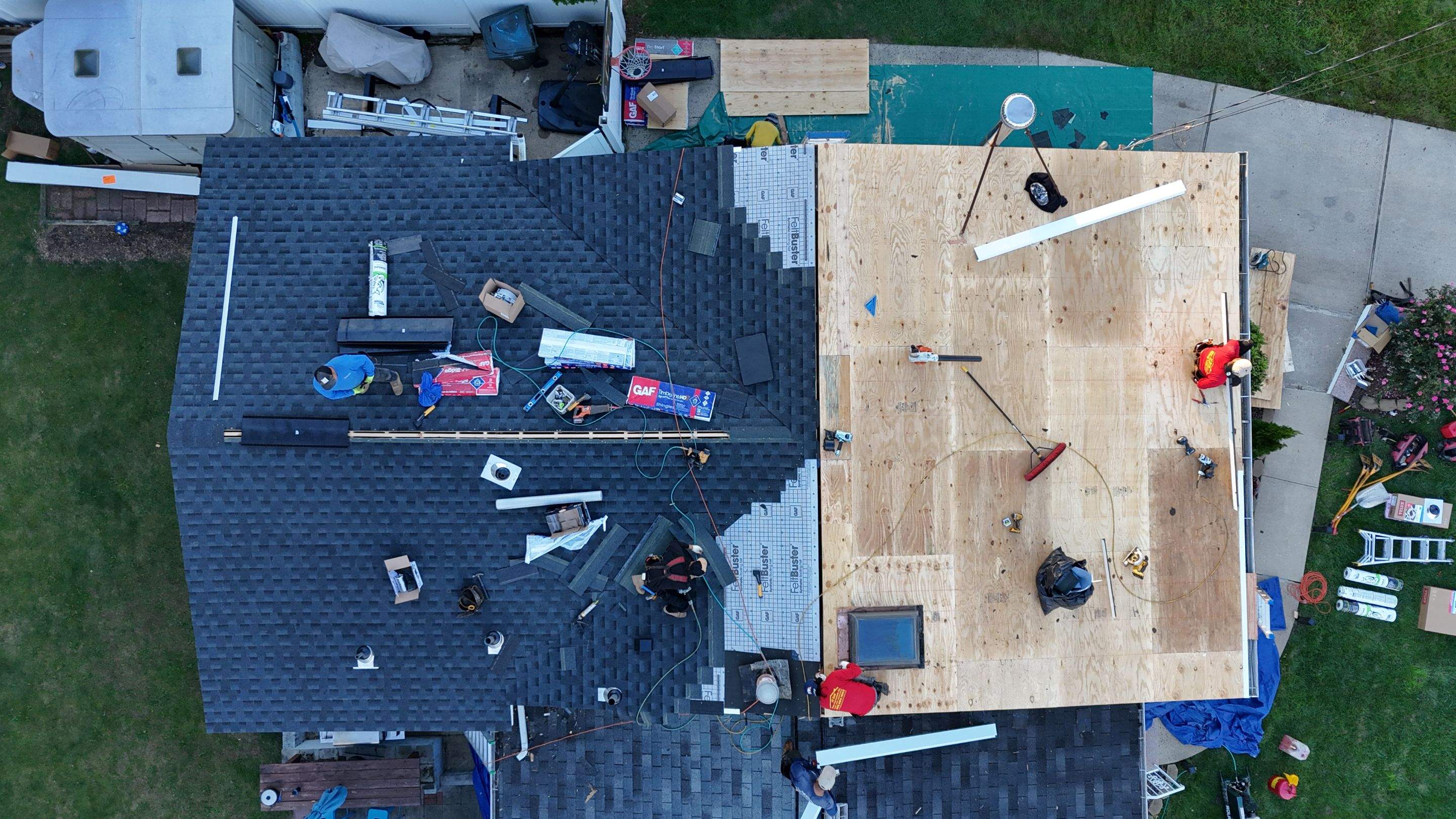 Roof Project in Old Bridge, NJ. by All State Home Improvement Inc.