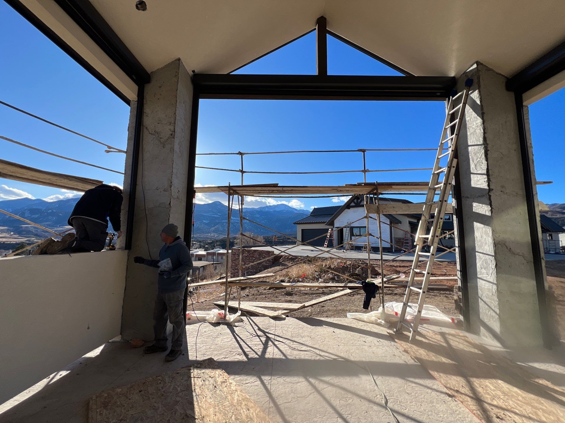 Motorized Screens using Progressive MagnaTrack Screens by Outdoor Solutions Colorado