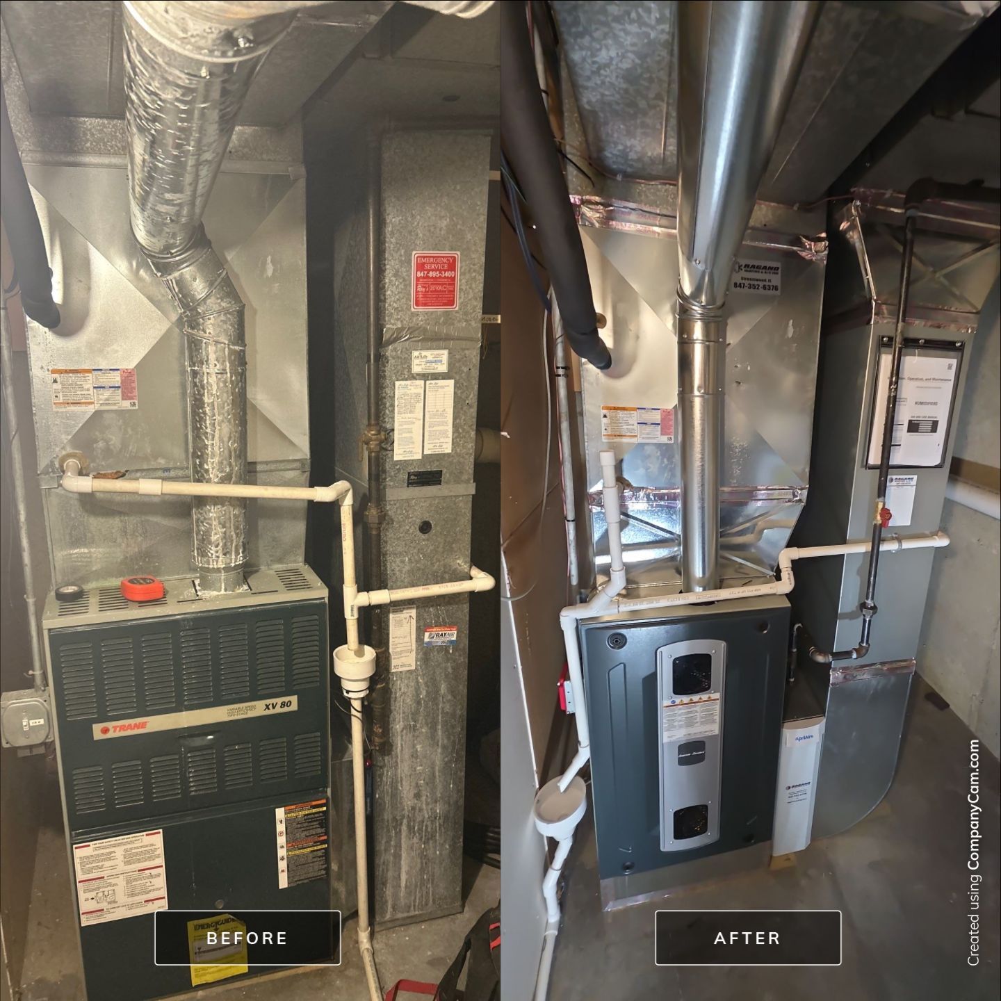 American Standard 80% Furnace  by Ragano Heating & Air Conditioning Inc