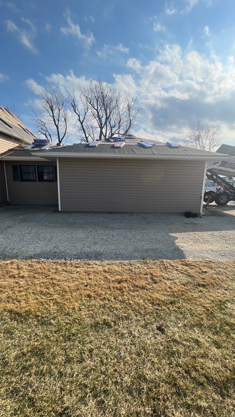 Residential Roofing Installation using GAF Timberline HDZ Charcoal by Nitro Roofing and Construction