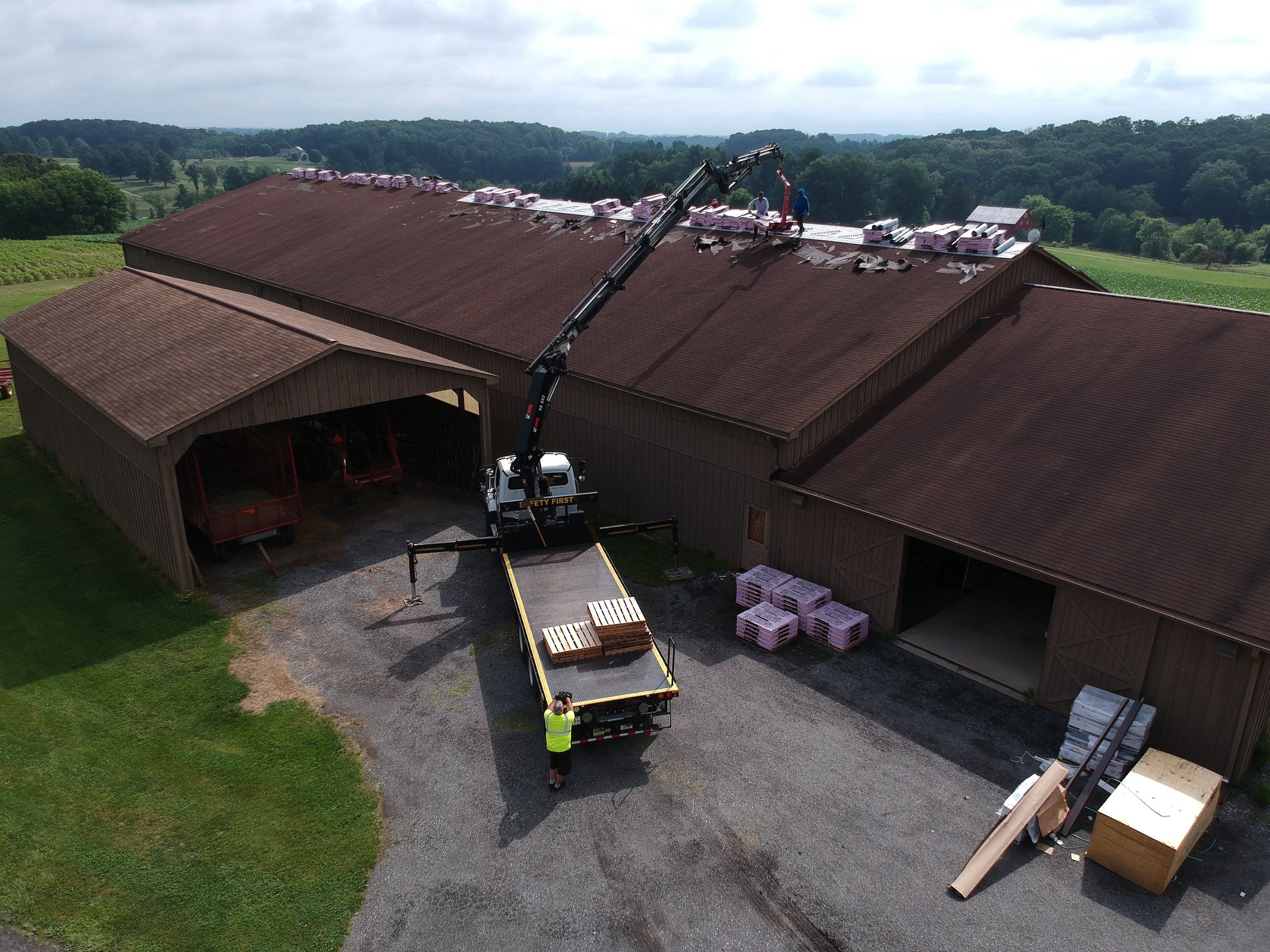 Roof Replacement in Upperco, MD • Private Farm by Seipp Roofing, LLC
