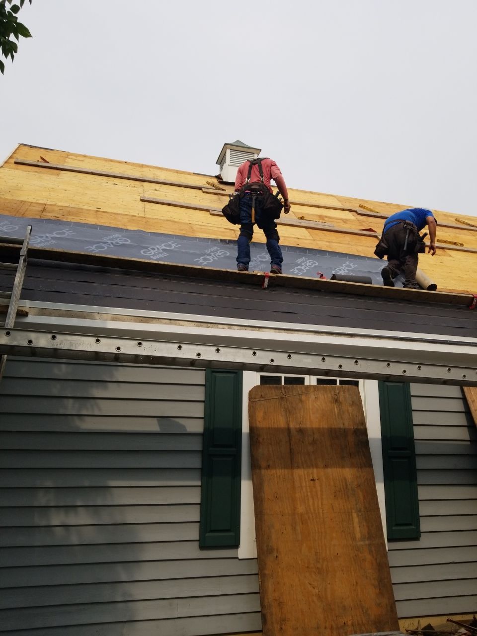 Cedar Roof Installation in Lake Forest by Custom Installations, Inc.