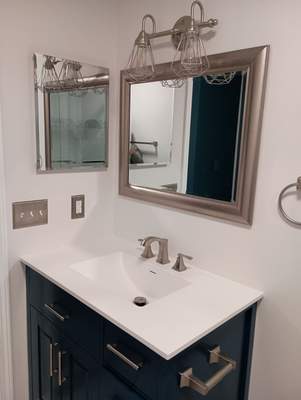 Basement Bathroom Remodel - Upper Marlboro, MD