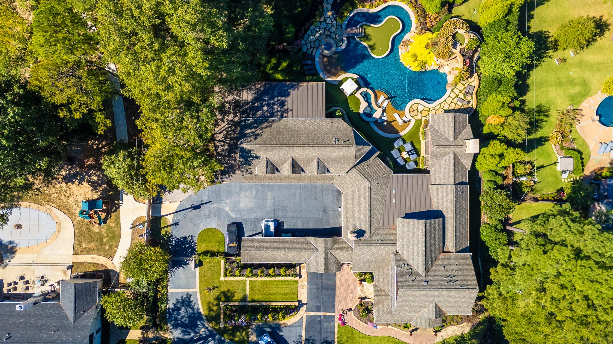 The Grand Manor on Johnson Road by Cool Roofs