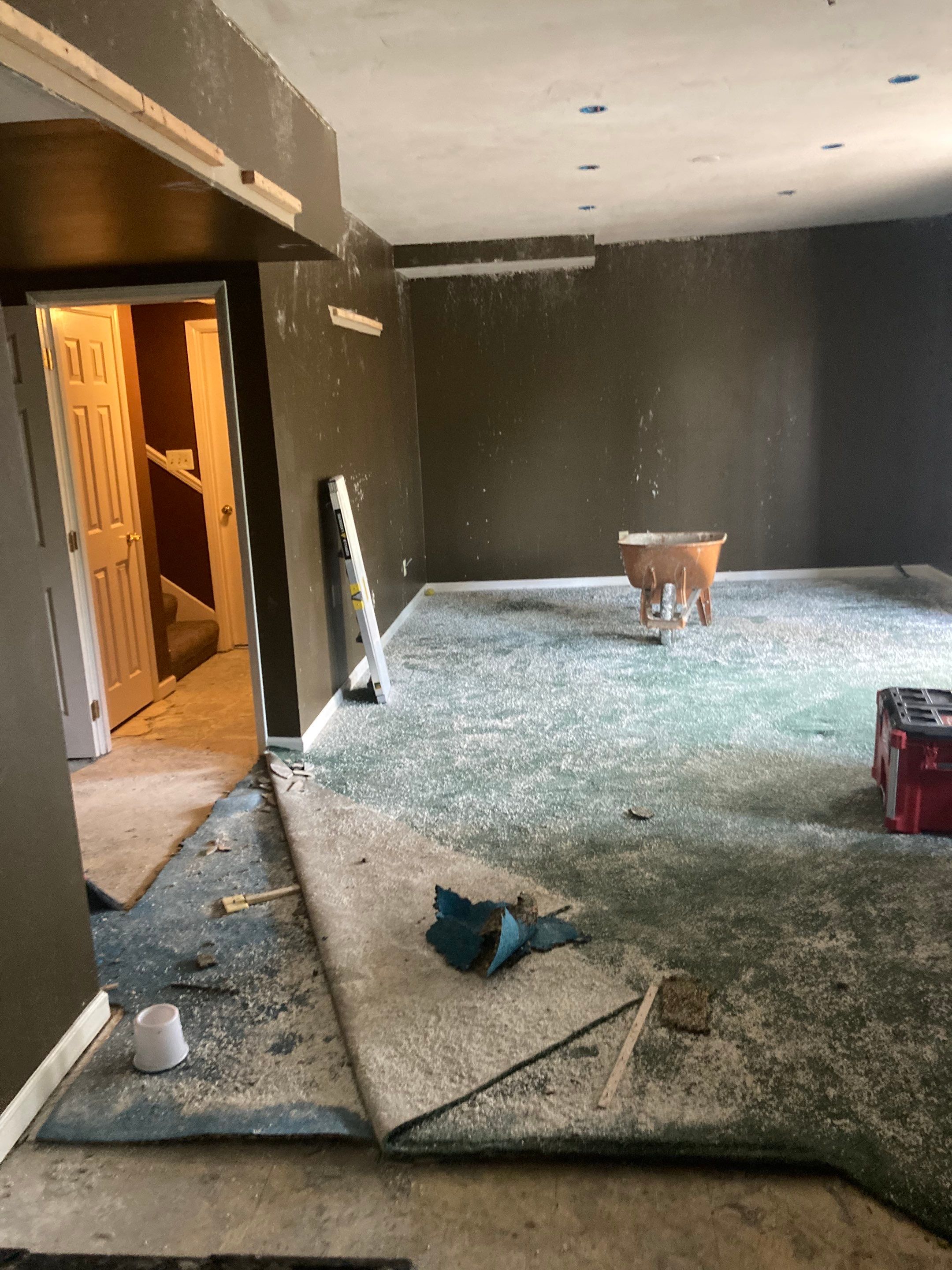 Russet Woods Basement by Pillar and Pine