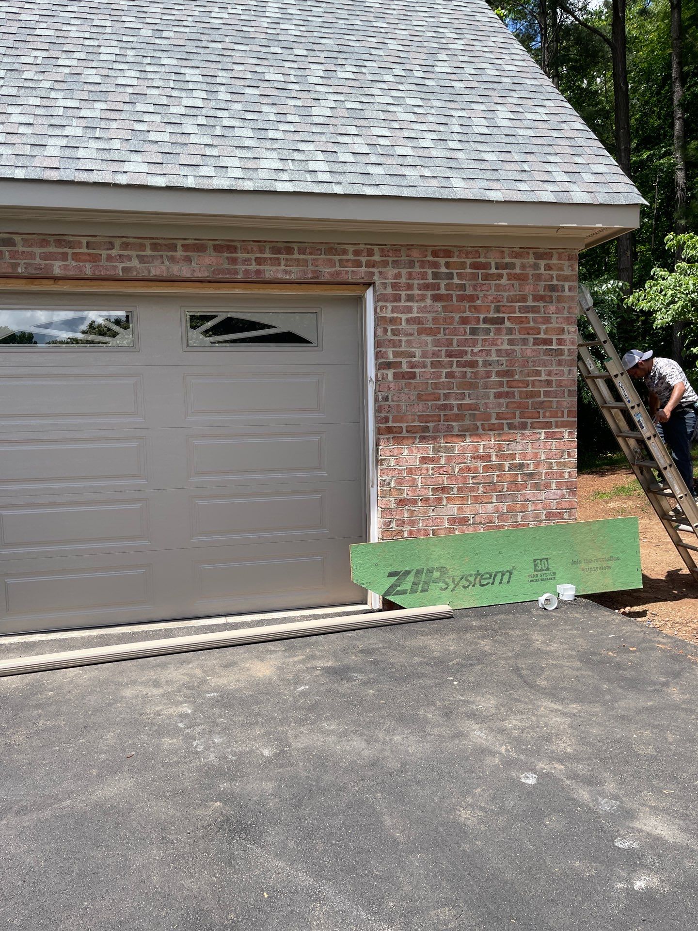 Beautiful 6" Seamless Gutter by Peak 2 Peak Services LLC