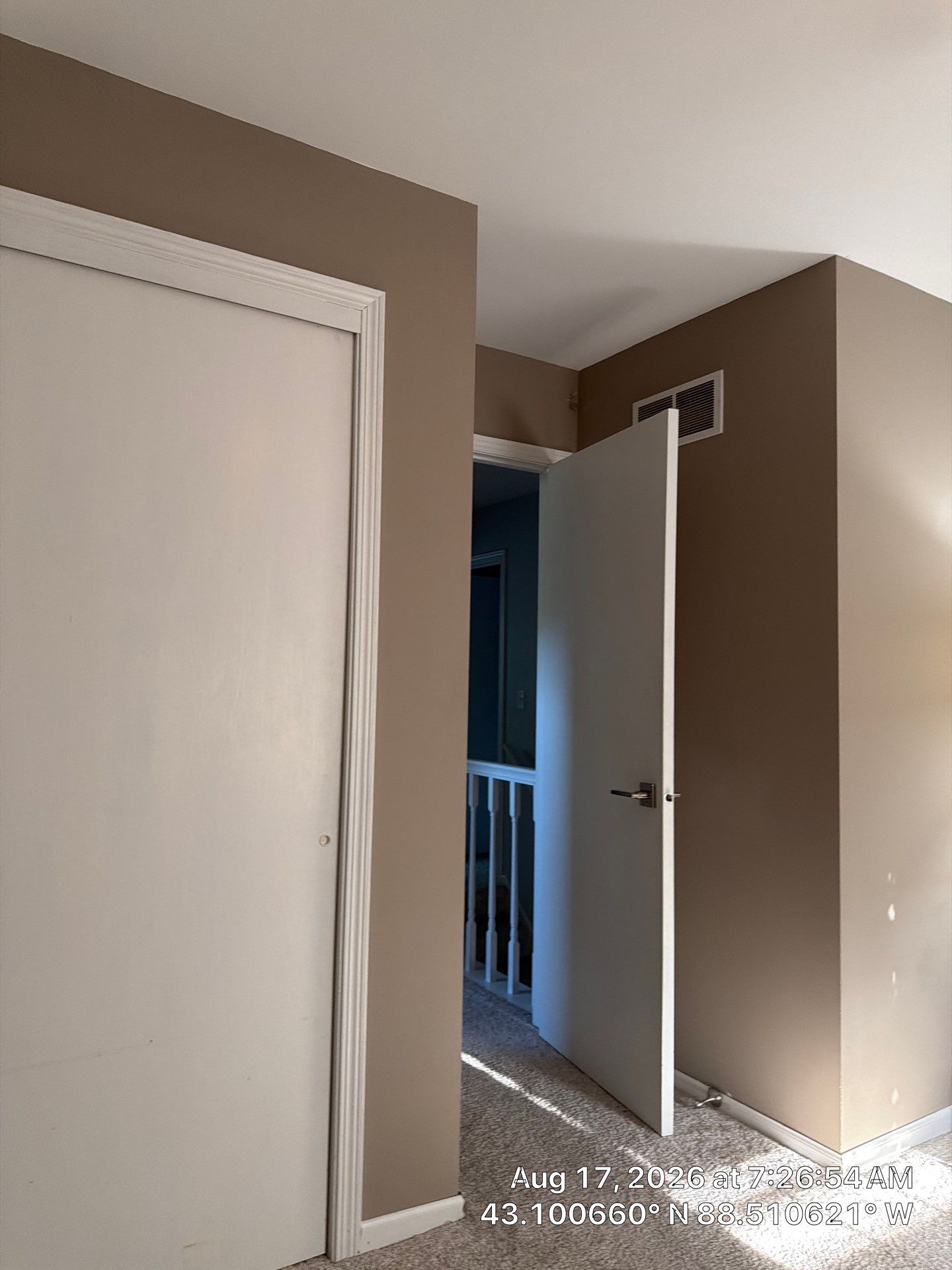 Interior Painting and Sliding Closet Door Installation in Oconomowoc by CompanyCam Sales Demo