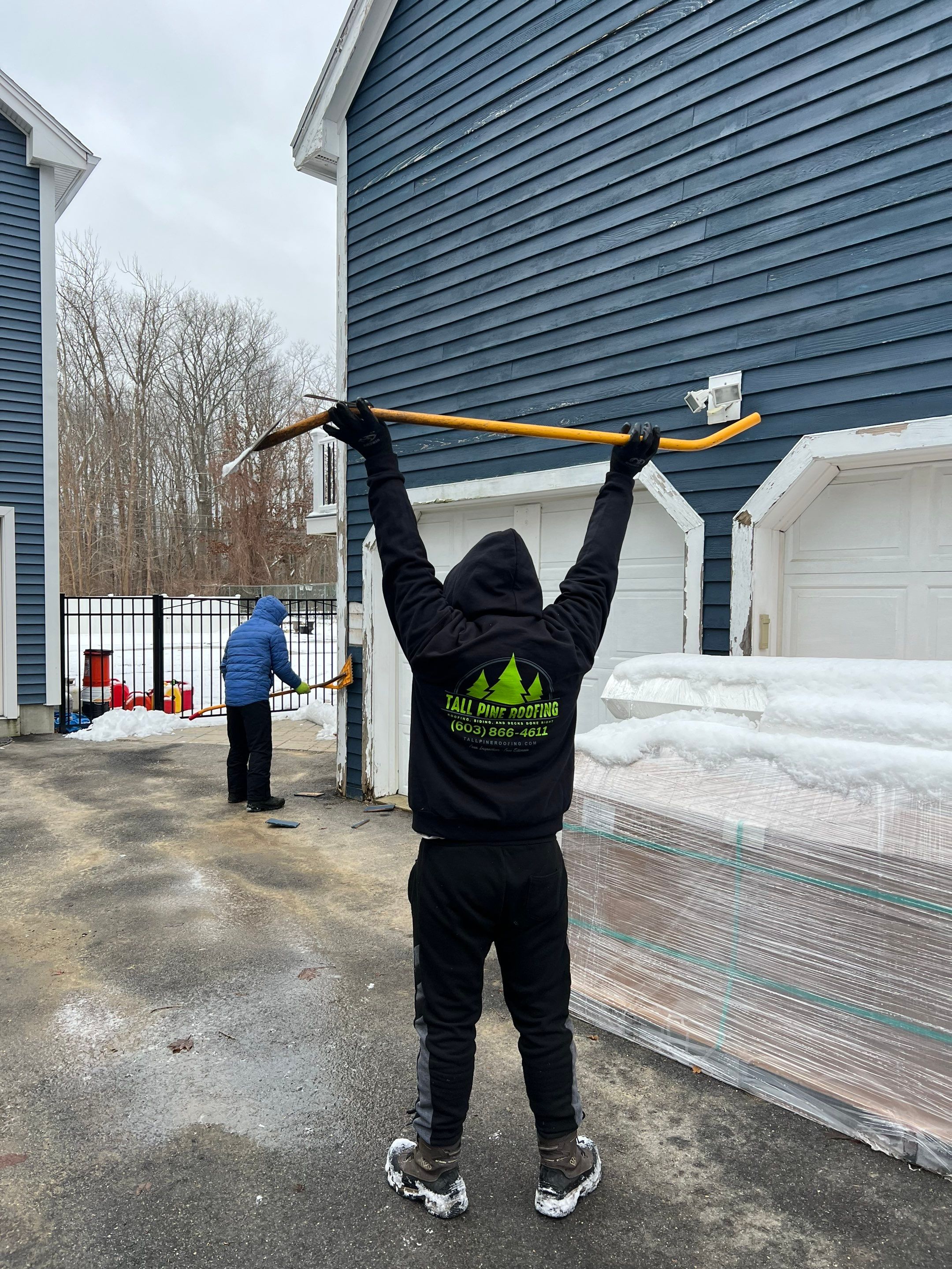 Exterior Transformation in Portsmouth New Hampshire by Tall pine roofing