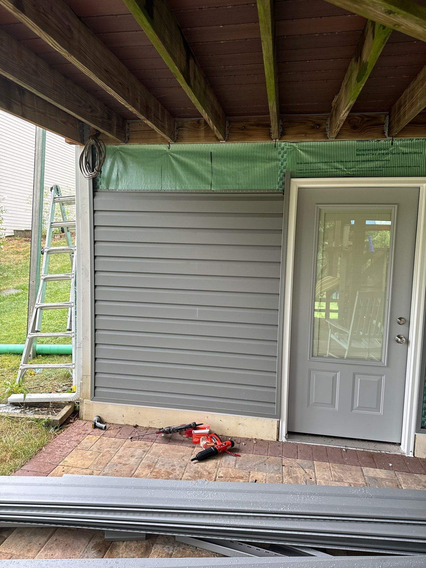 New Prodigy siding with One-piece insulated siding system & Exterior painting   by Alpha Design Services