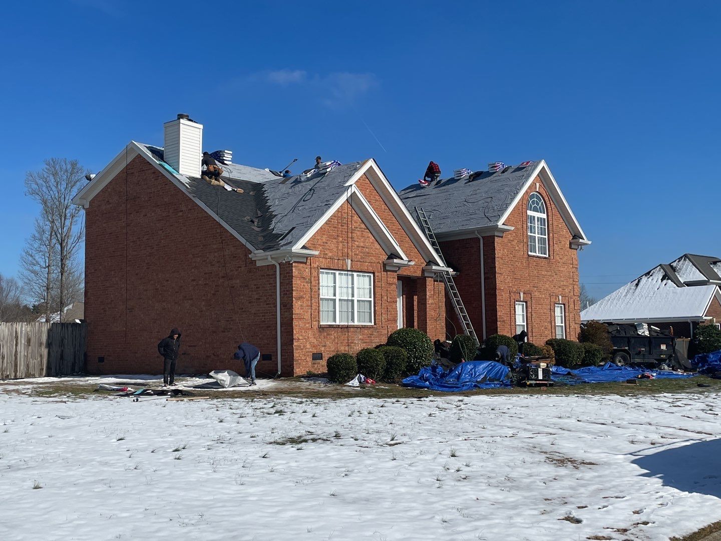 Residential Roofing Installation using GAF HDZ Roofing System  by Undersun Roofing 