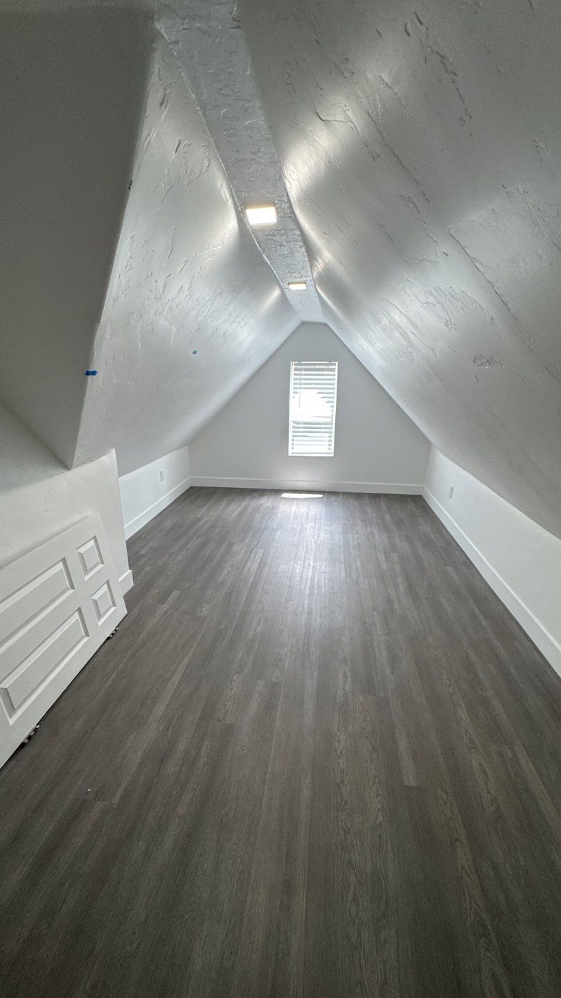 Attic Remodel Project in Salt Lake City by Rudd Builders LLC