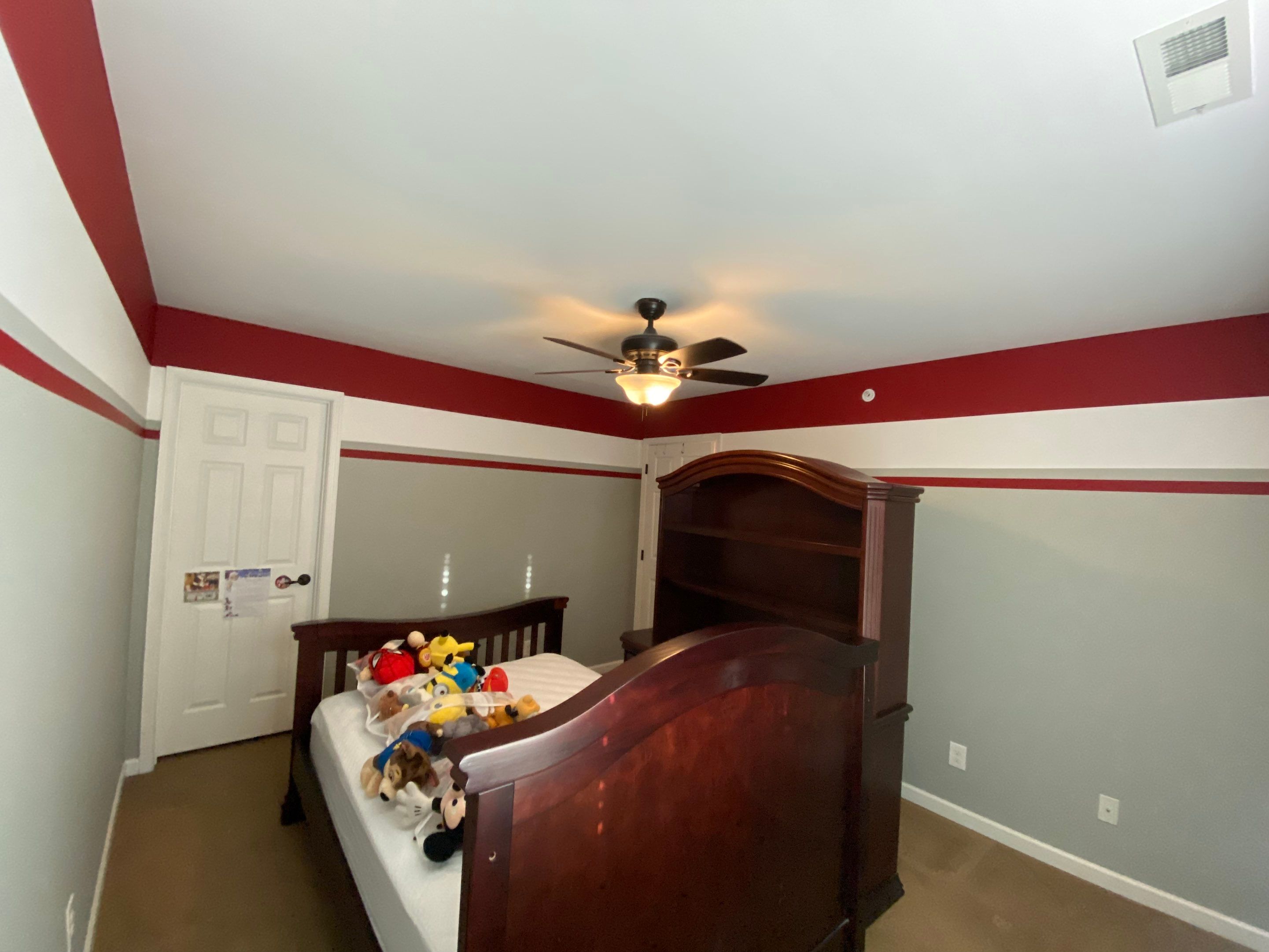 Striped Bedroom Paint by Davis Painting Llc 