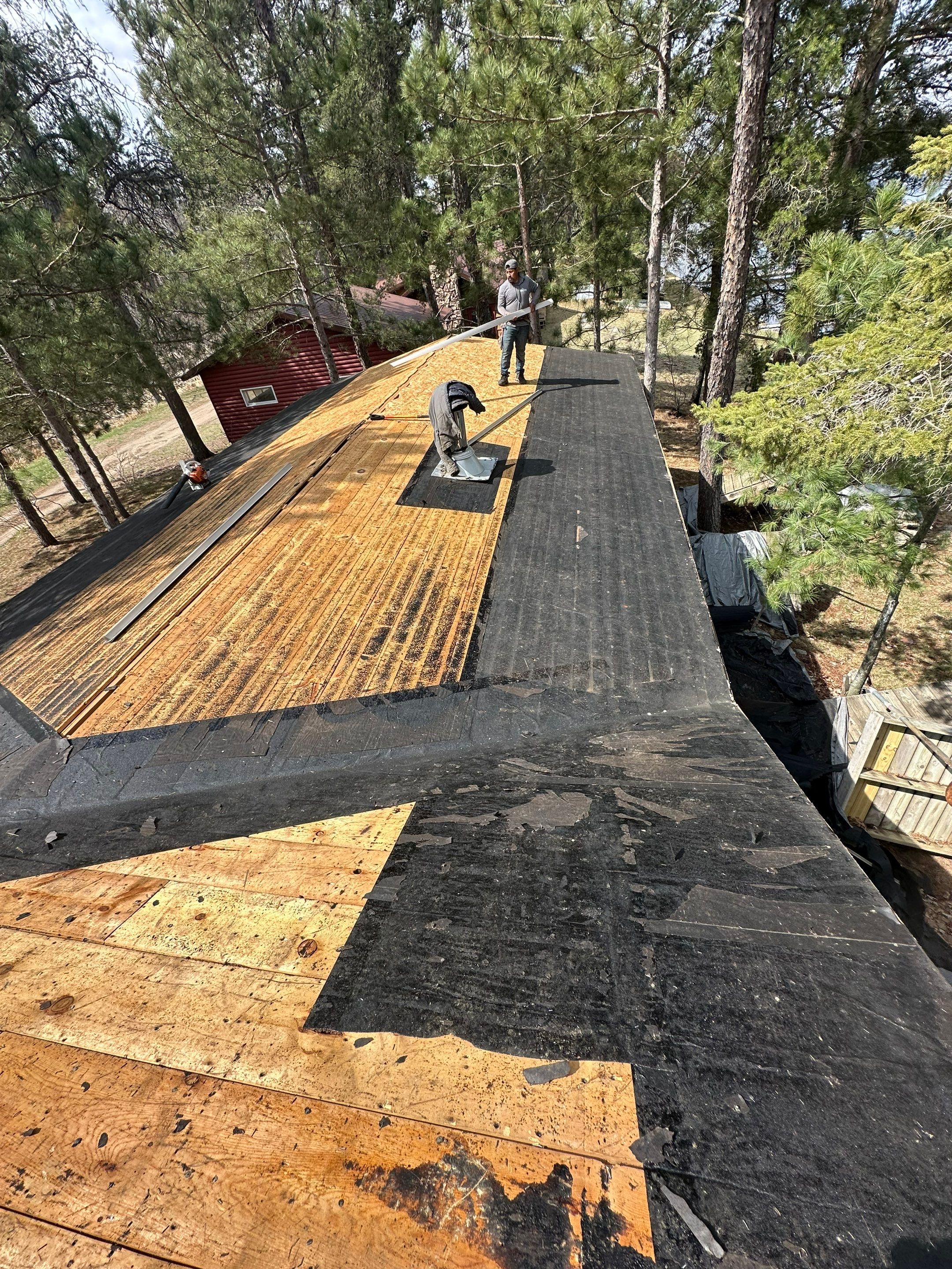 Project in Pequot Lakes by CoMitted 365 Roofing & Exteriors 