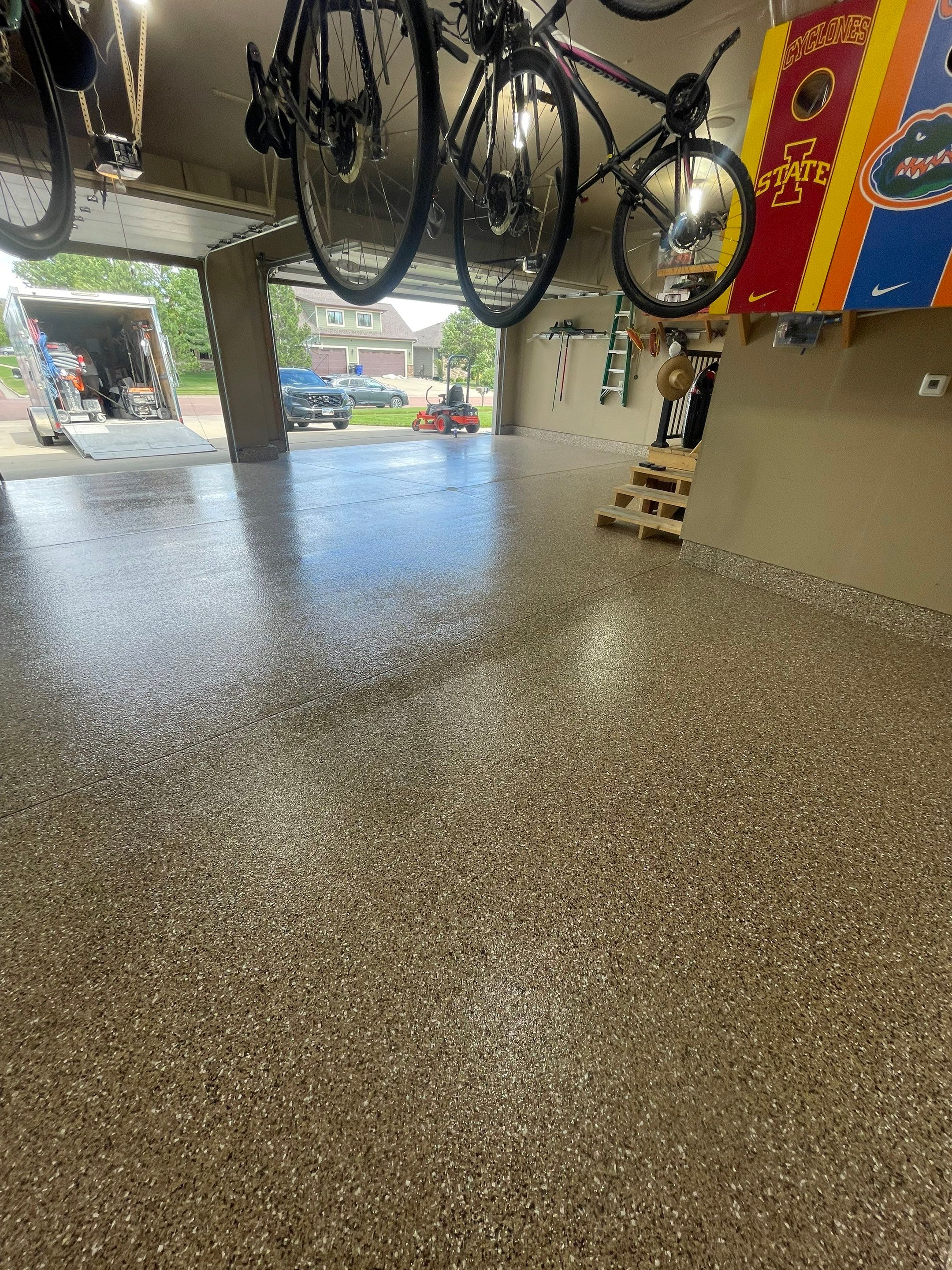 Garage Floor Coating in Tea, South Dakota by Select Painting, Coatings & Garage Cabinets