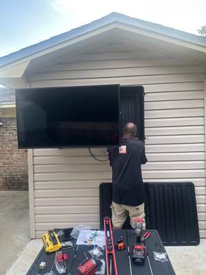 Outdoor TV Mounting Projects