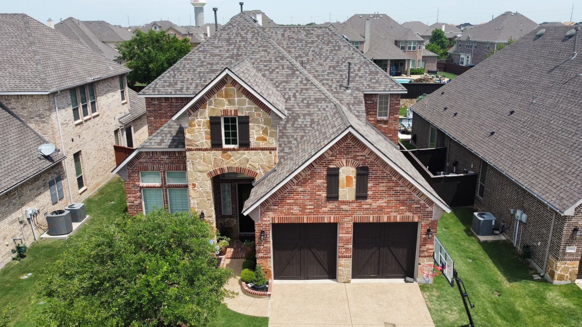 Residential Roofing Installation using Owens Corning TruDef Oakridge Driftwood by OneSource Roofing and Restoration