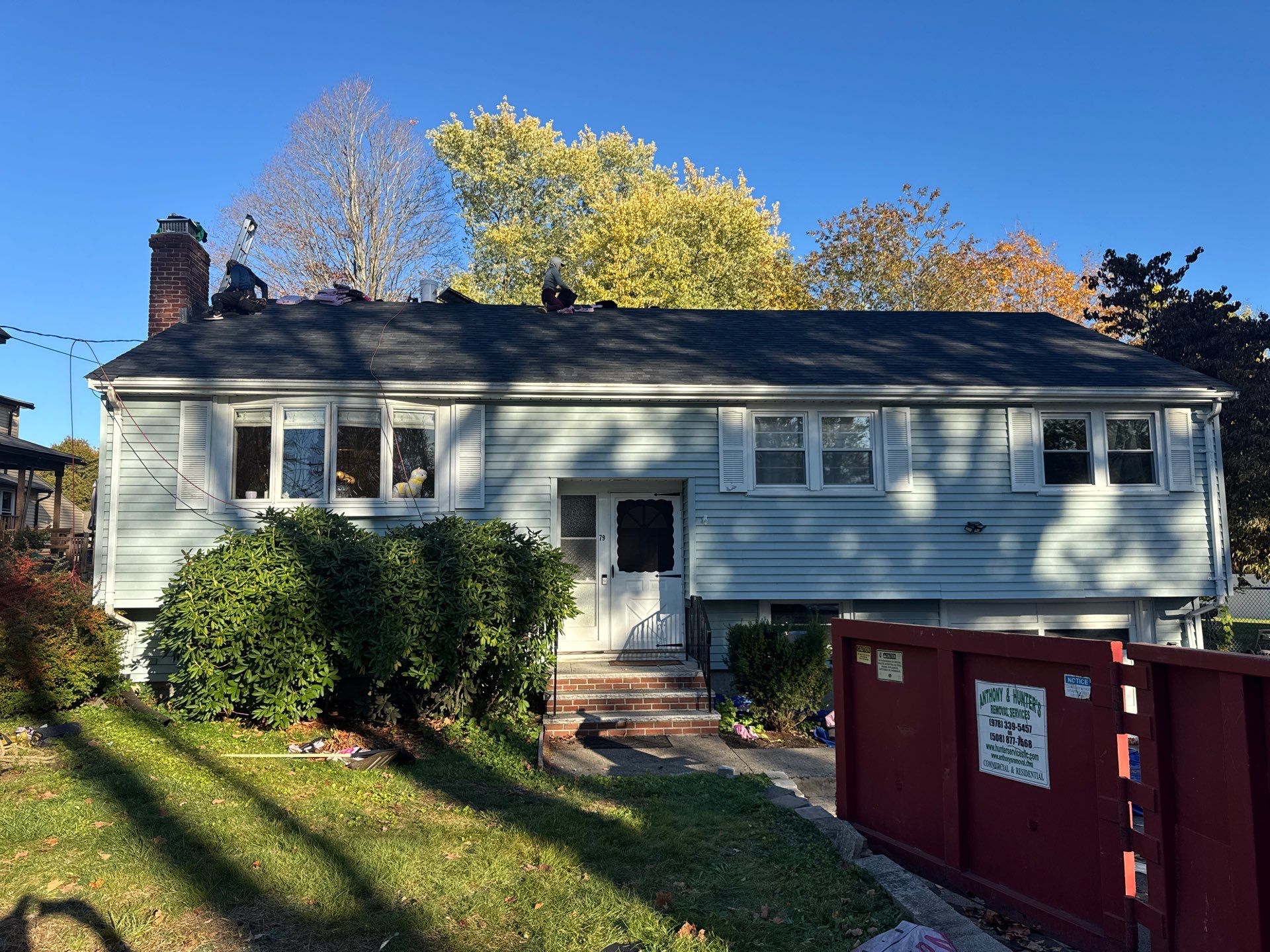 Full Roofing, Chimney, and Gutter Renovation | Woburn, MA by Mighty Dog Roofing of Greater Middlesex County