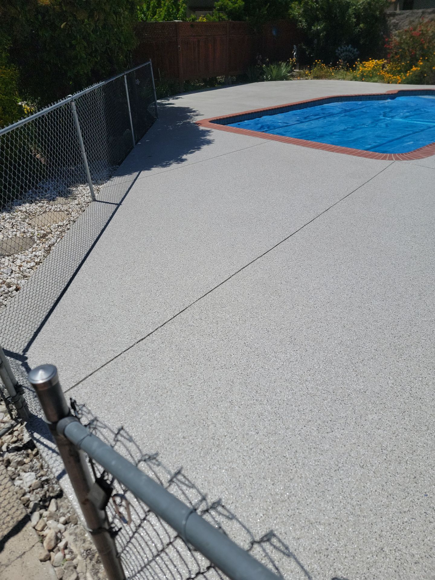 Custom Penntek Mount Everest Coating for Atascadero Pool Deck by MGP Coatings