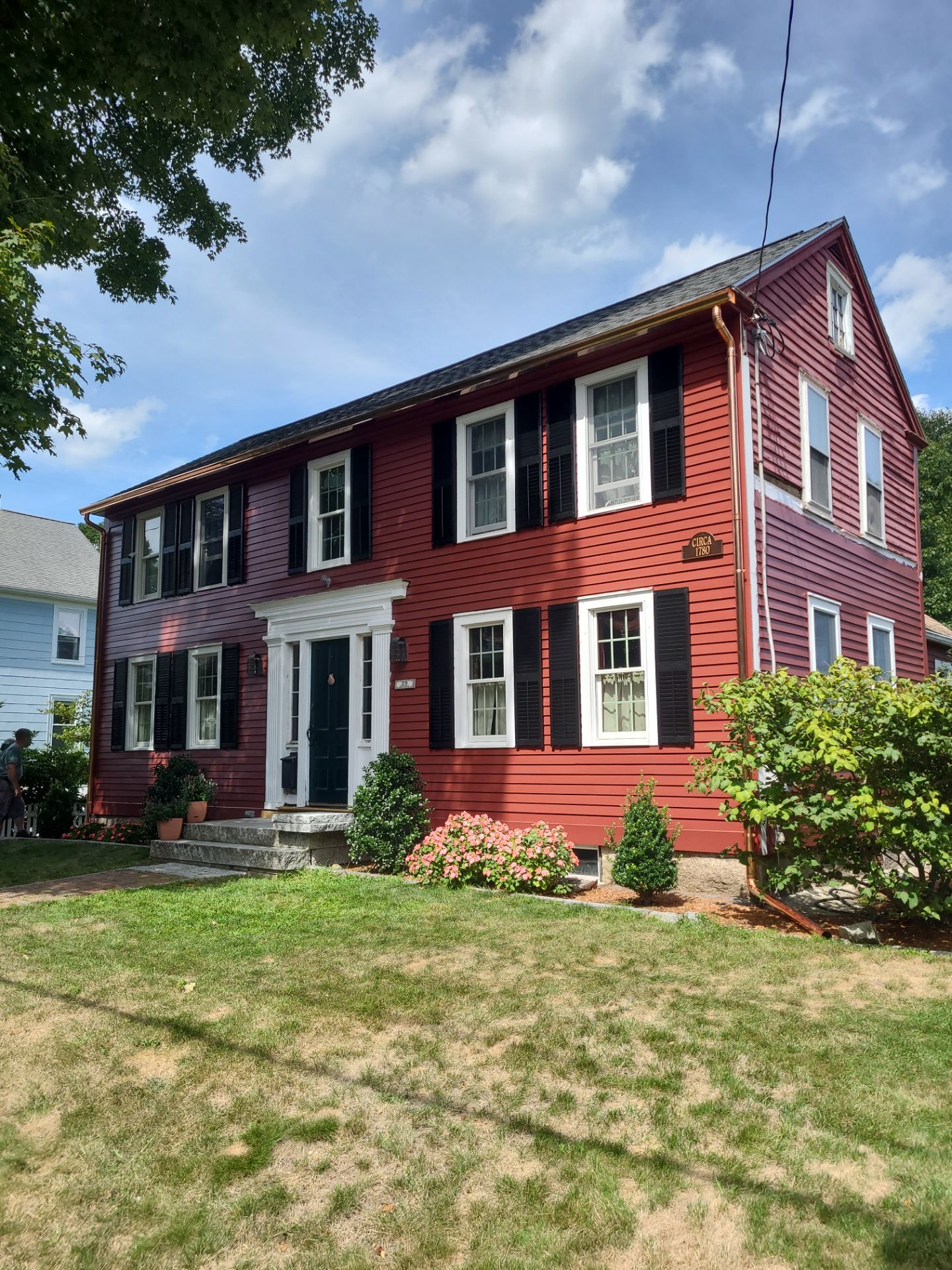 5" K-Style Copper Gutter Installed in Westborough, MA by Gutter Pro Enterprises