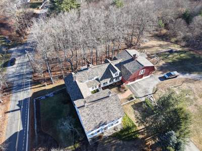 Historic 65-Square Connected Farmhouse Re-Roof in Medfield, MA – Owens Corning Duration Designer, Summer Harvest