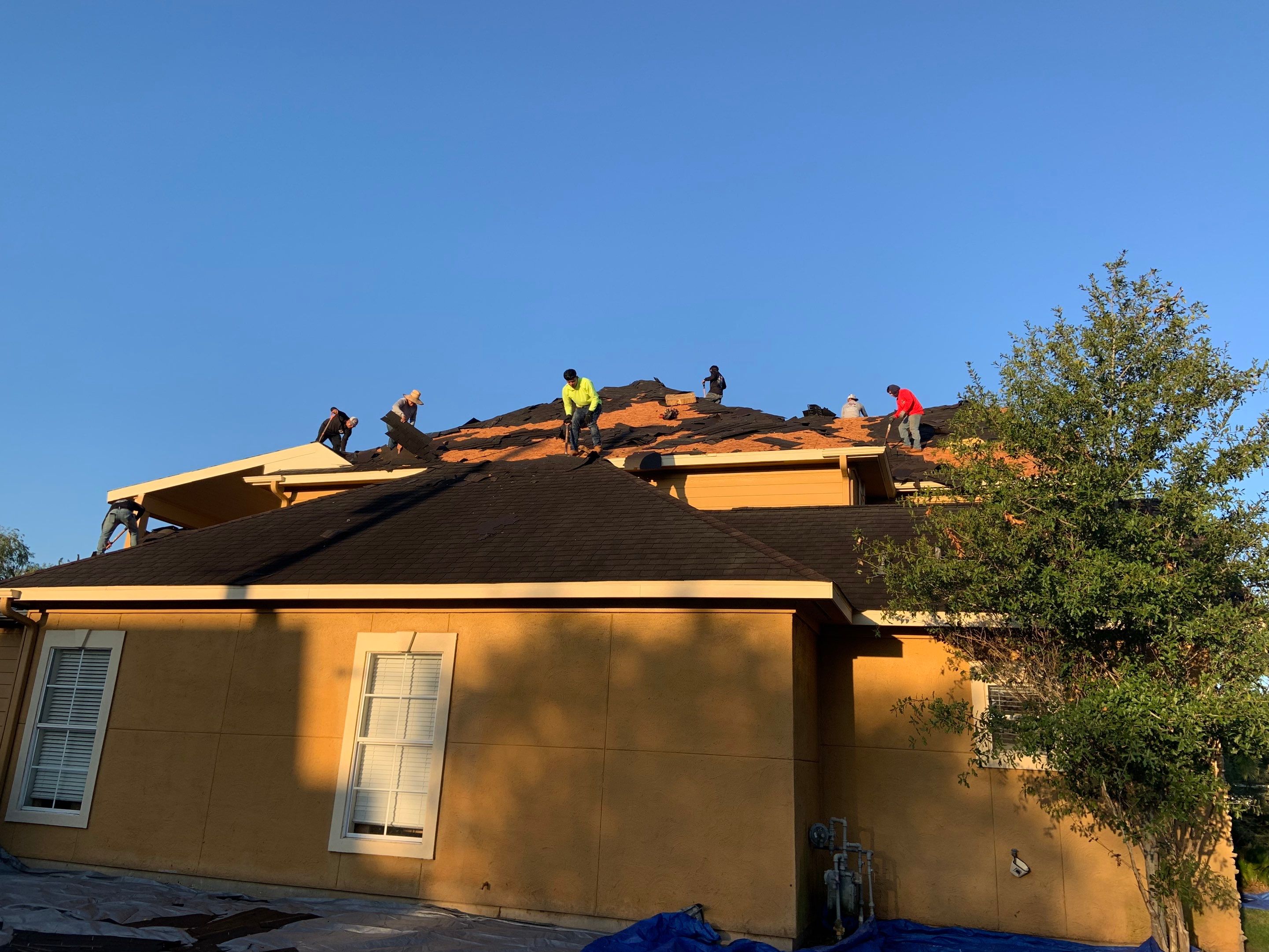 Residential Roofing Installation using Owen's Corning Duration (Lifetime) Shingles by Roof Repair Company