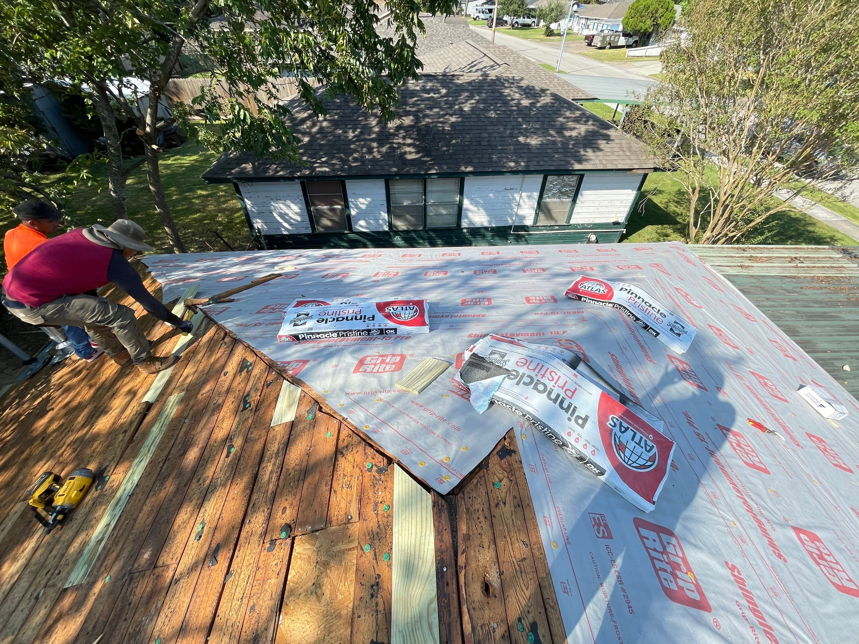 Residential Roofing Installation using Atlas Pinnacle® Pristine Pewter by CAP Roofing and Construction LLC