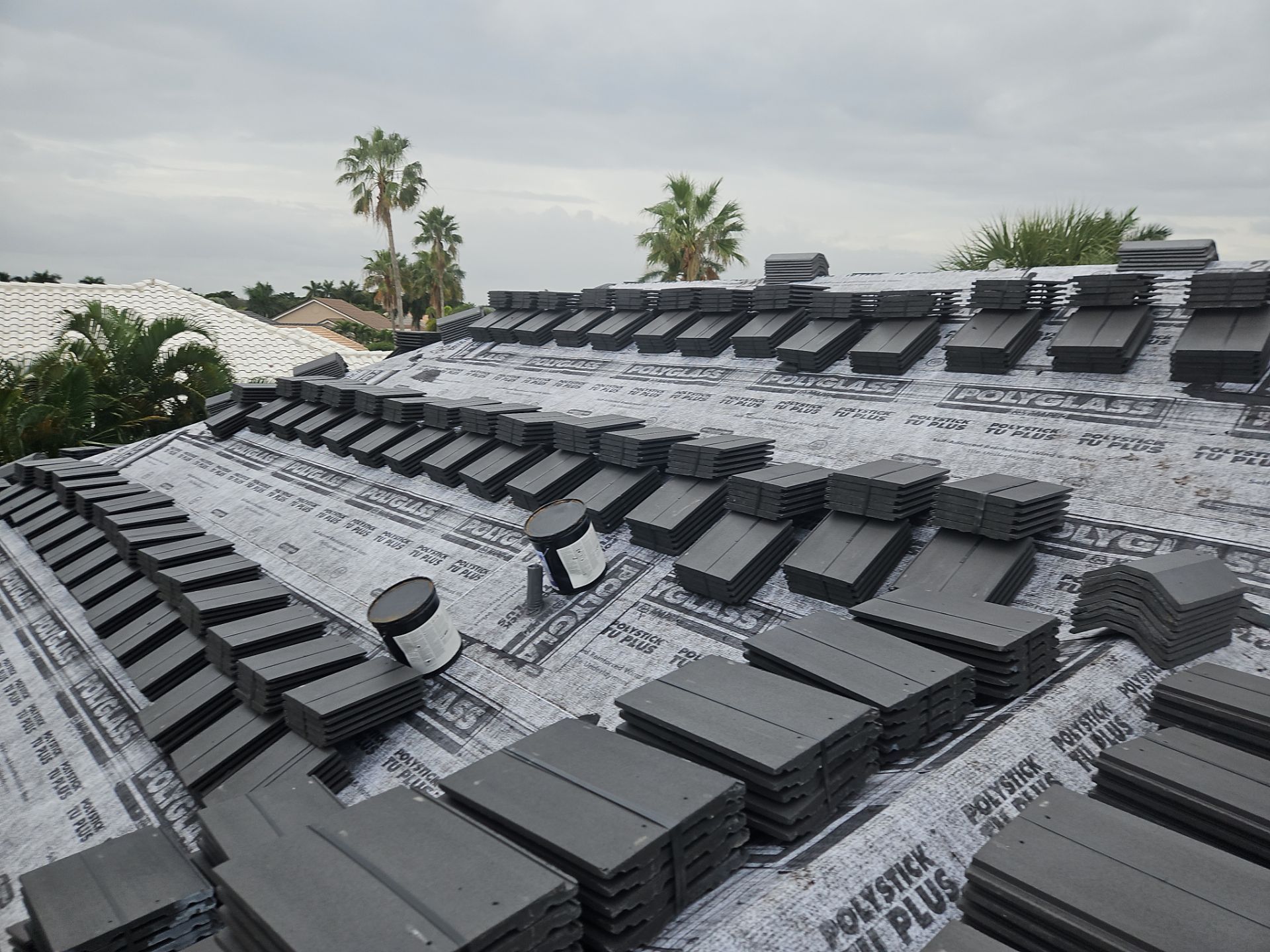 Residential Roofing Installation using Westlake Roofing Tile by BLUES BROTHERS ROOFING