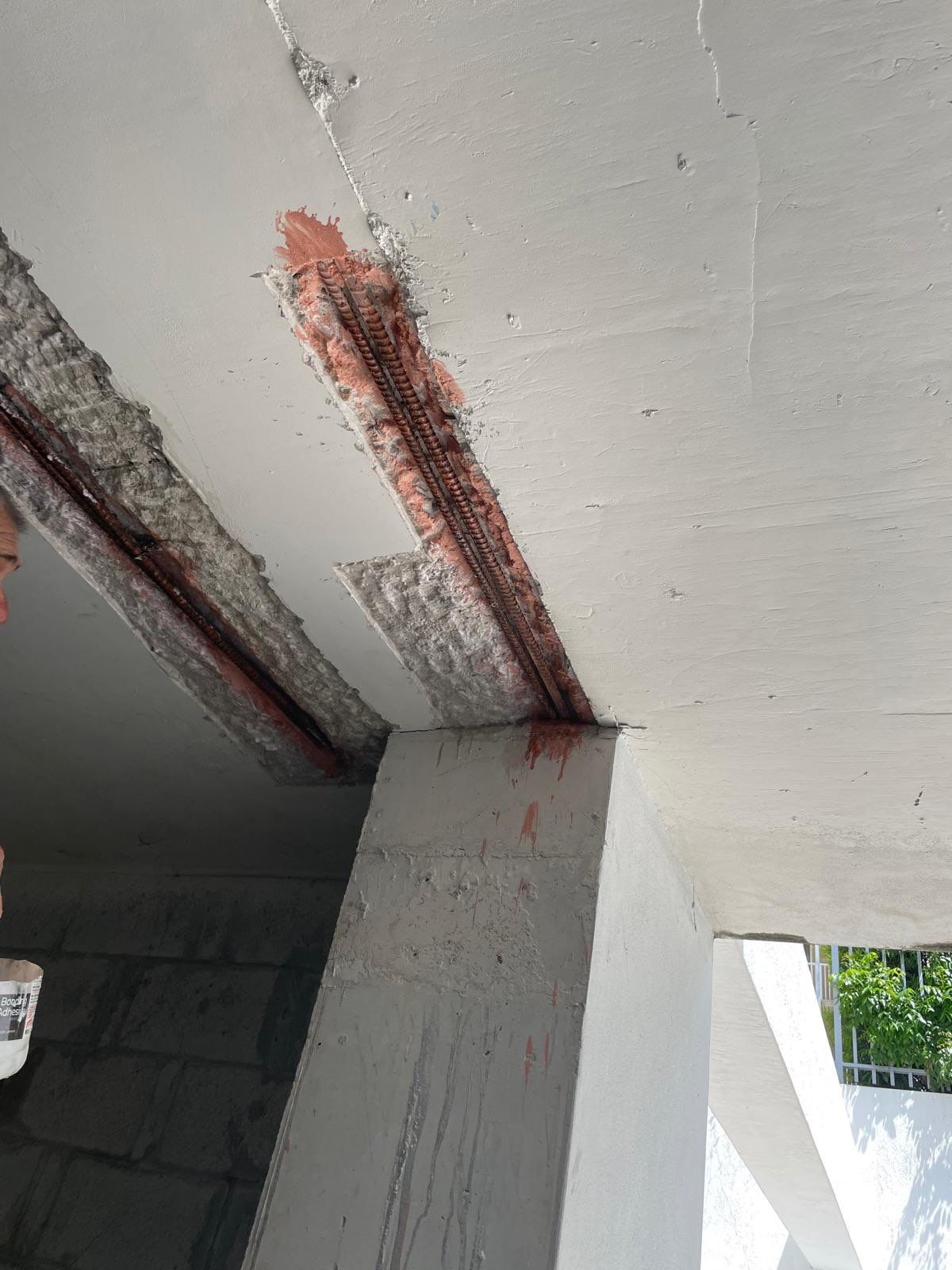 Concrete Restoration using SIKA by The Goat Contractor ( Giampri Corp)
