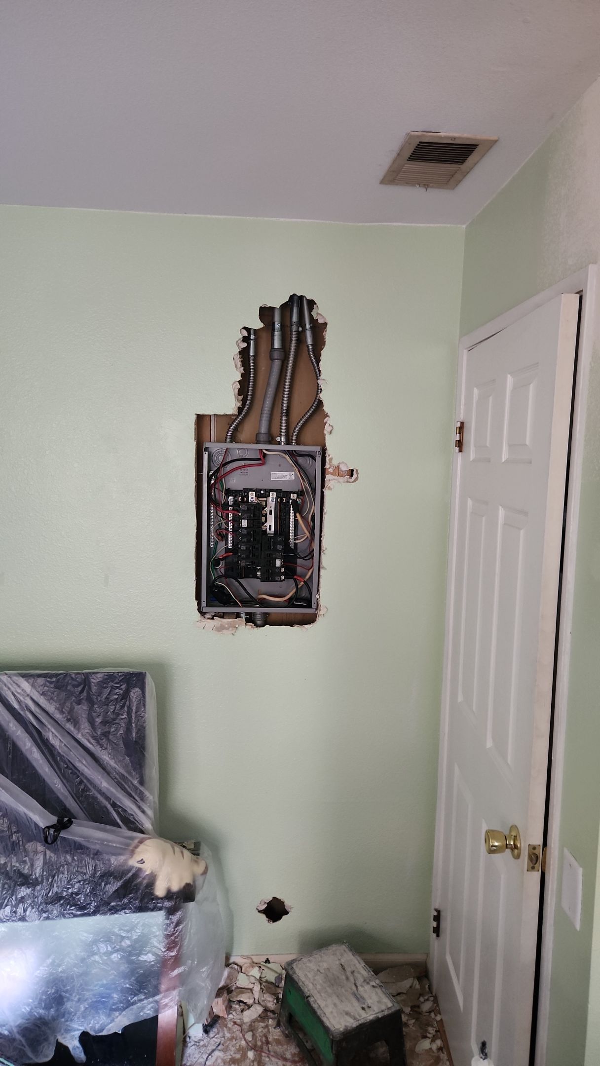 Sub panel replacement by Peach Electric Inc