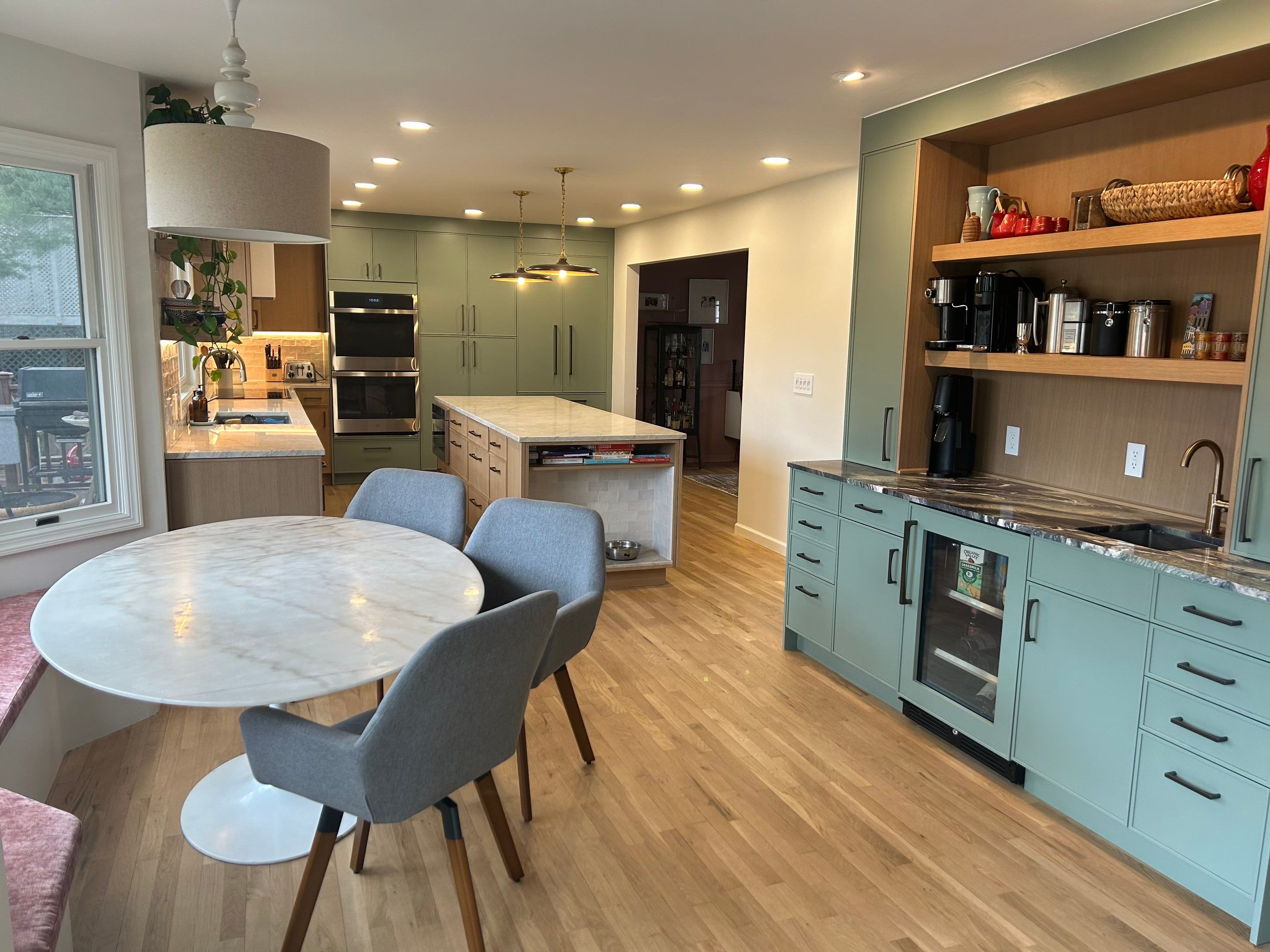 Kitchen Remodel using Cabinets by Home Concepts Construction