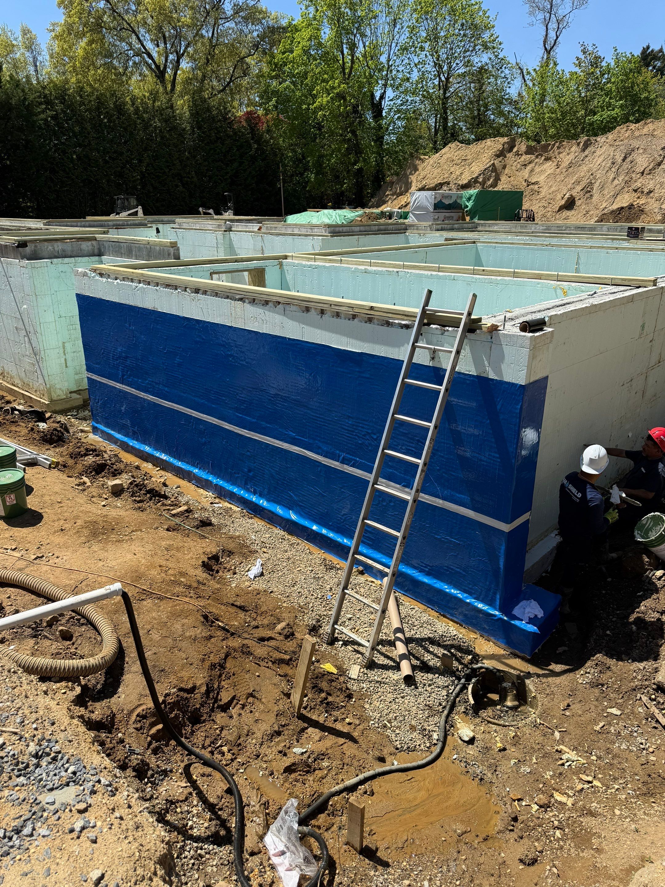 Everit Pl. Hewlett, NY by A.M. Shield Waterproofing, Corp.