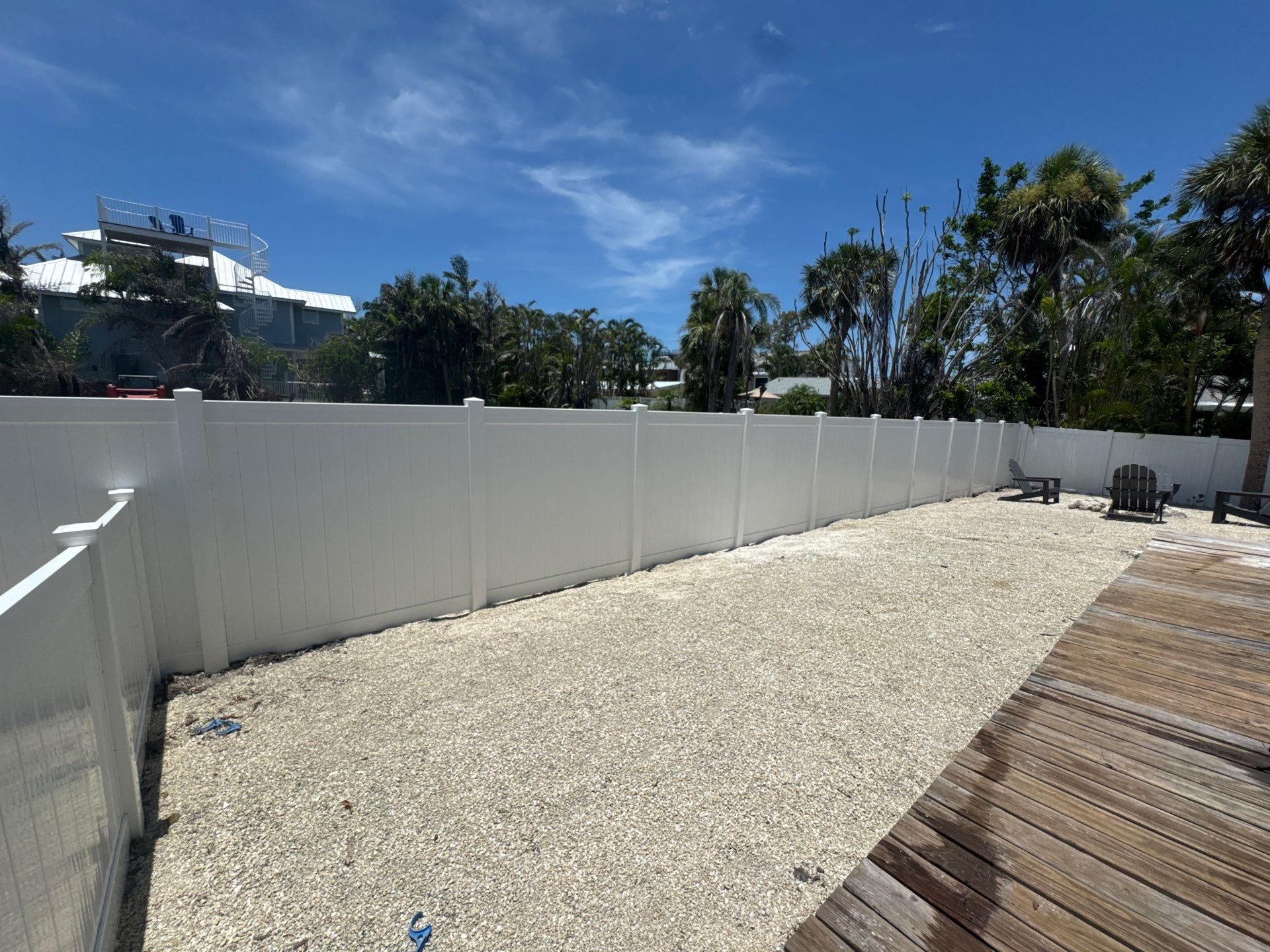 Vinyl Privacy Fence Installation in Bradenton, FL by Asap fence and gates, LLC