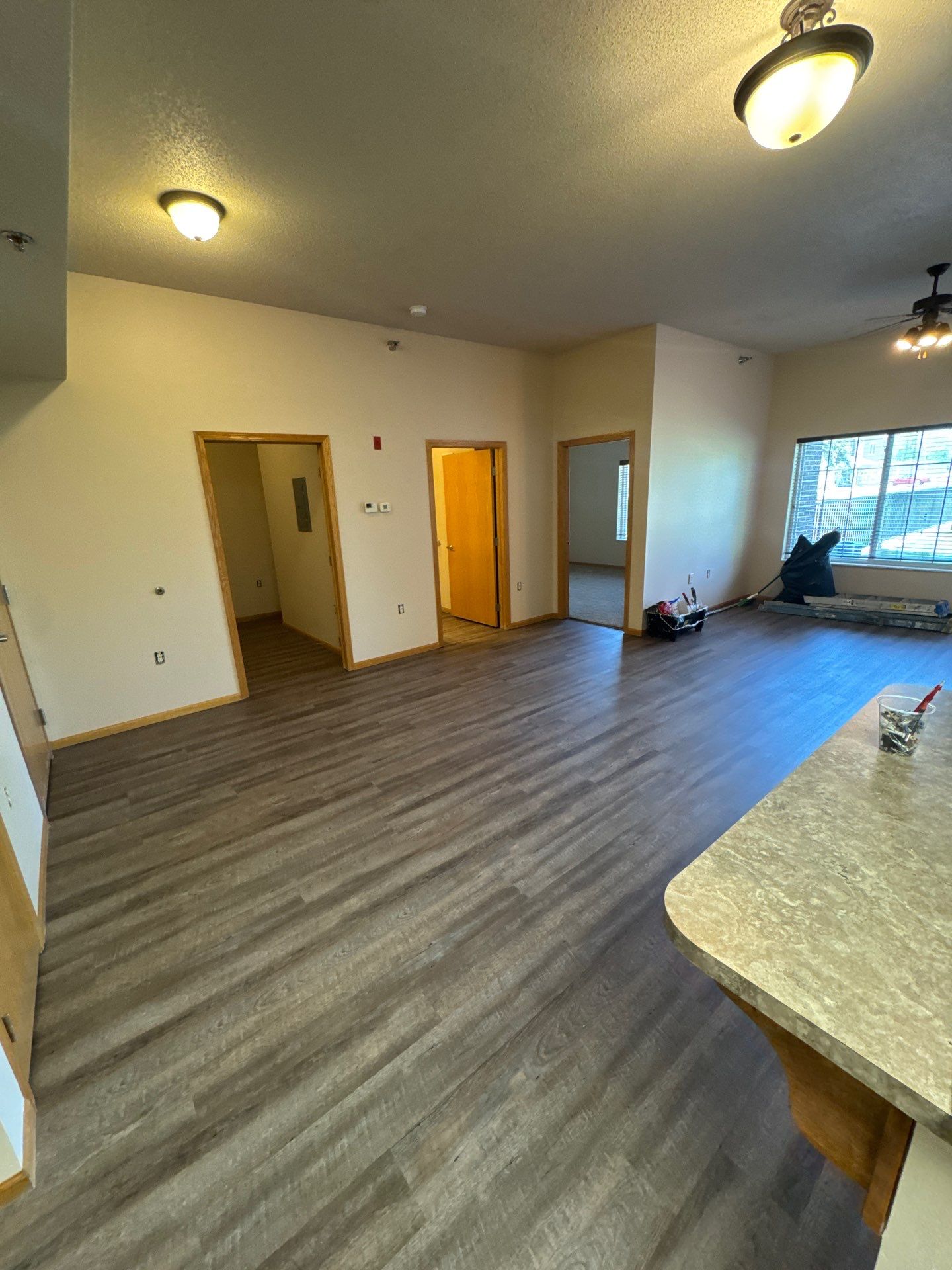 Full Interior Residential Painting Project in Sioux Falls by Select Painting, Coatings & Garage Cabinets