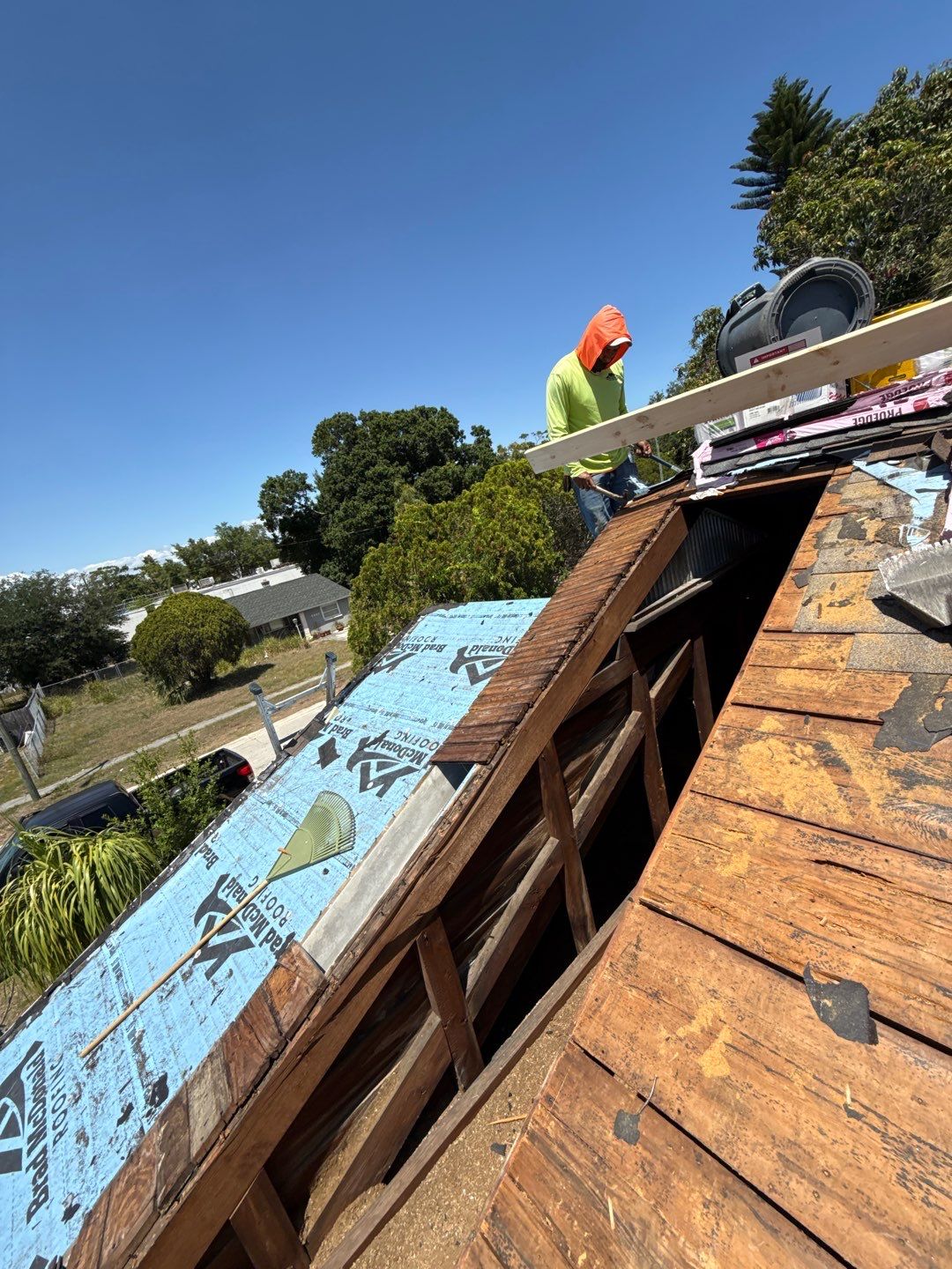 Project in St. Petersburg 33711 by Mitchell Roofing Company LLC 