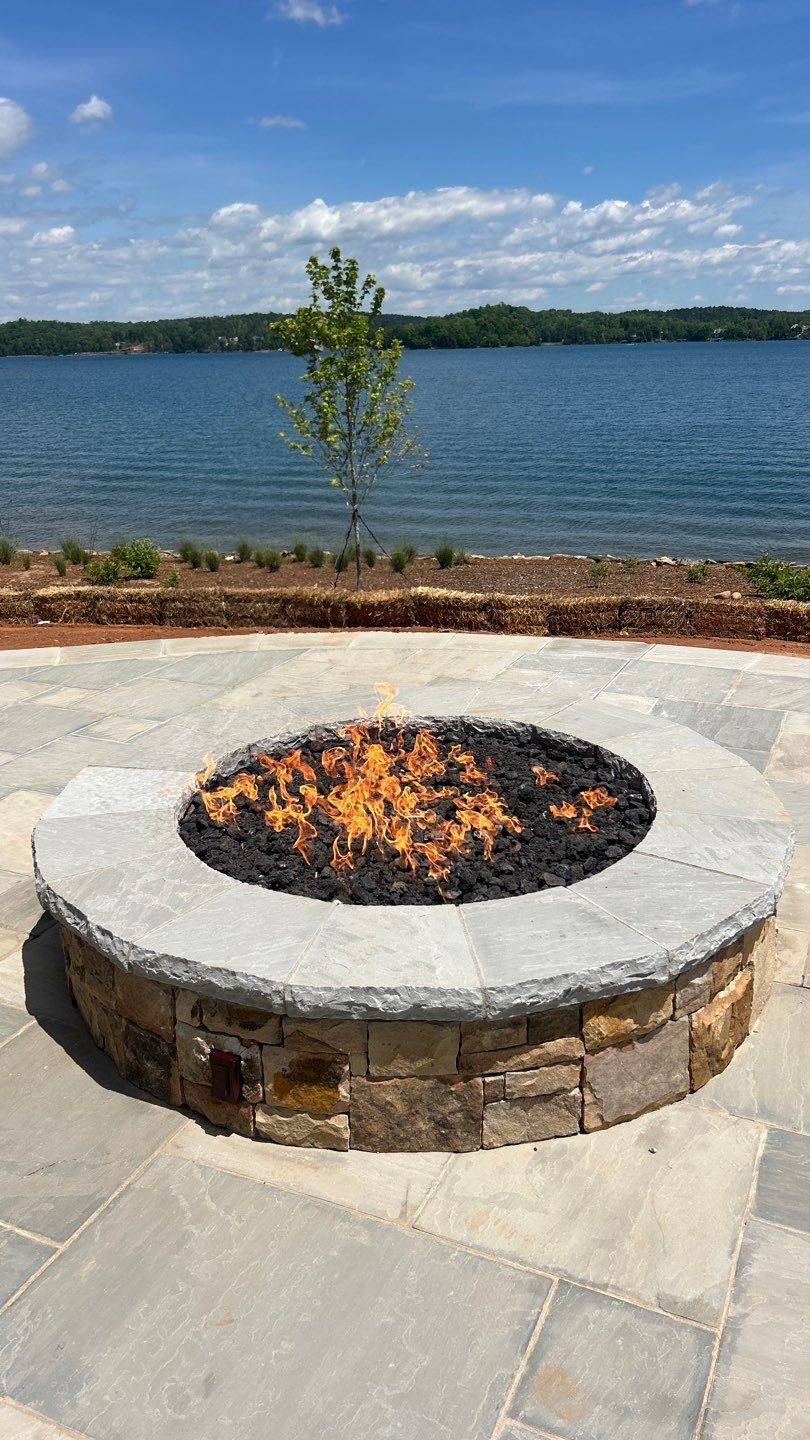 Outdoor Firepit by Smucker Mechanical