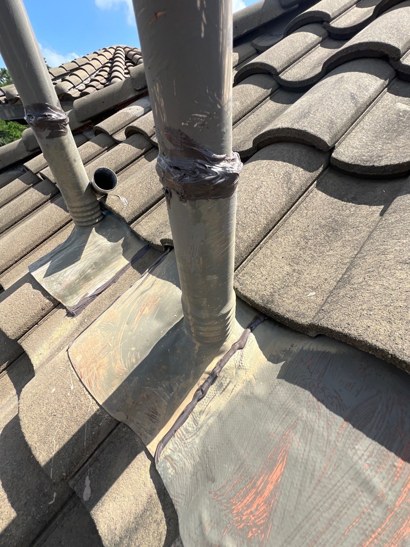 Residential Roofing Repair using tile by Roof Repair Services LLC