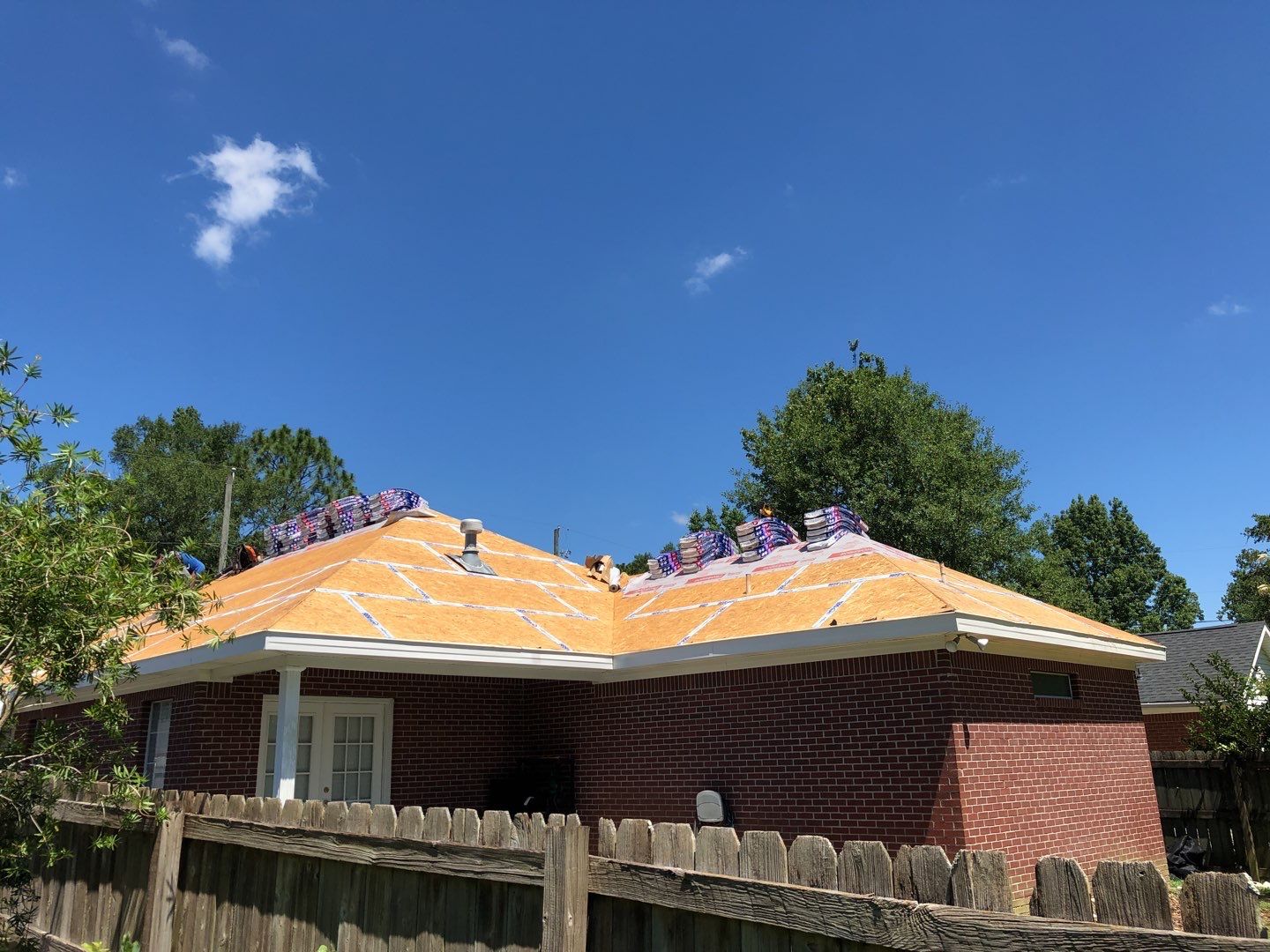 Residential Roofing Installation using Roof Replacement by American Roofing & Construction LLC