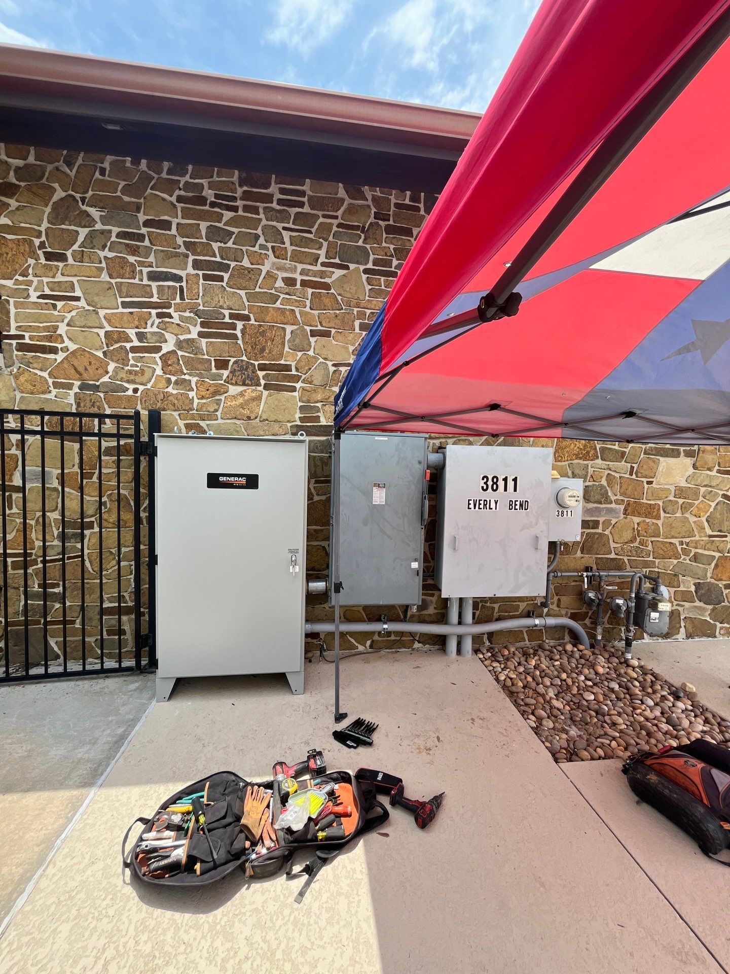 Residential Community Generator Installation - Spring, TX by GenTex Elite Services