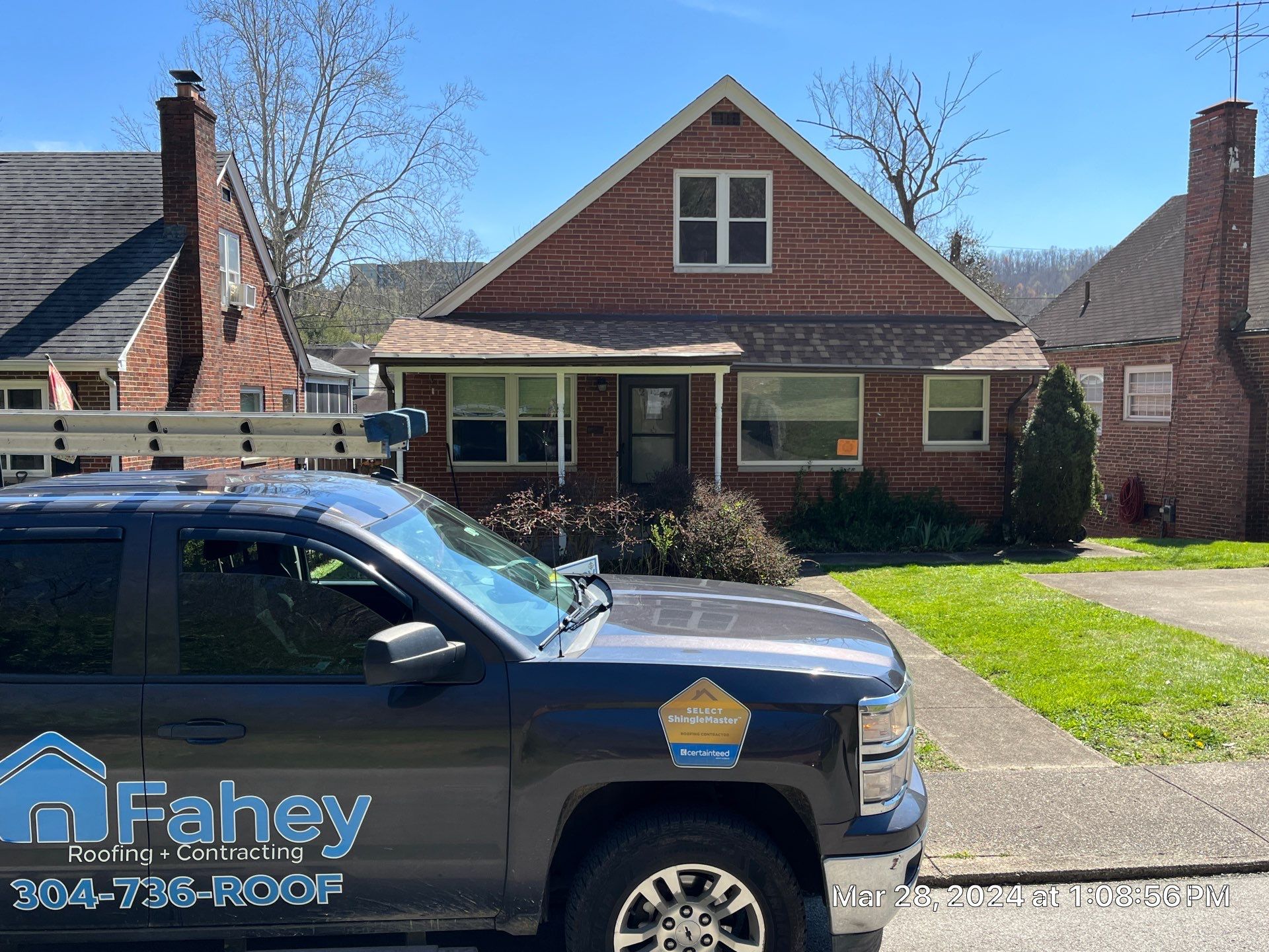 Residential Roofing Installation using Certainteed Landmark Pro Shingles by Fahey Roofing + Contracting
