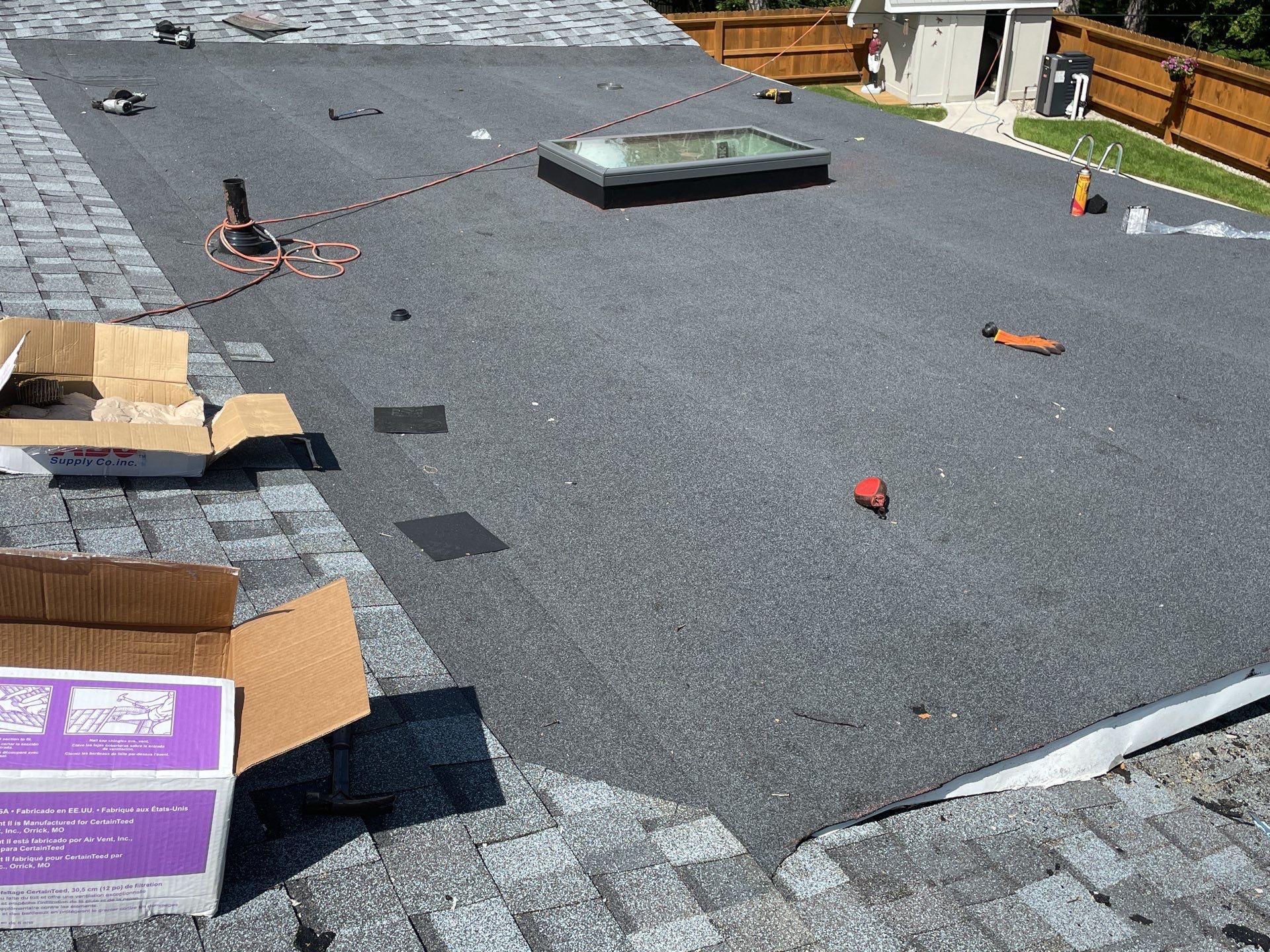 Roof Replacement using CertainTeed Landmark by 180 Contractors