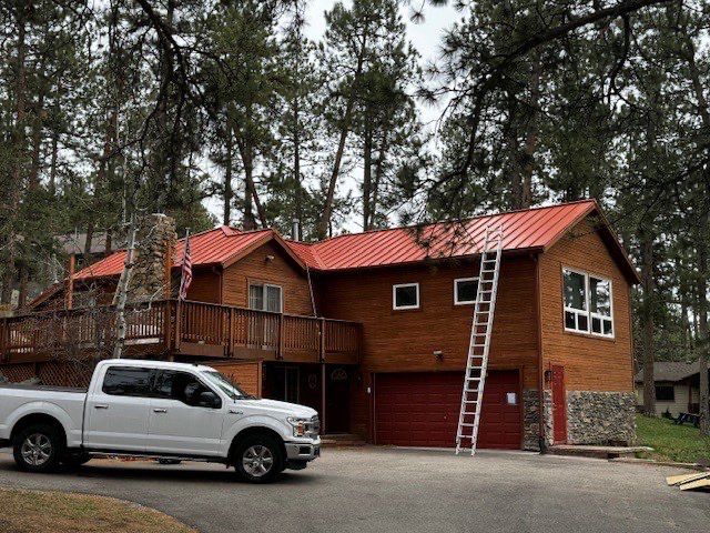 Residential Roofing Installation using Standing Seam Metal by Blue Peaks Roofing LLC 