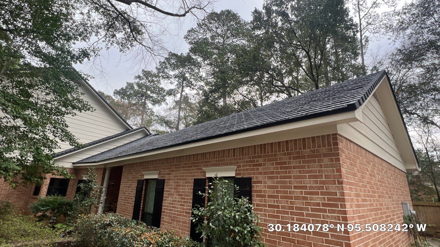 Residential Roof Replacement using Davinci Province Slate Shingles by Elite Roofing LLC