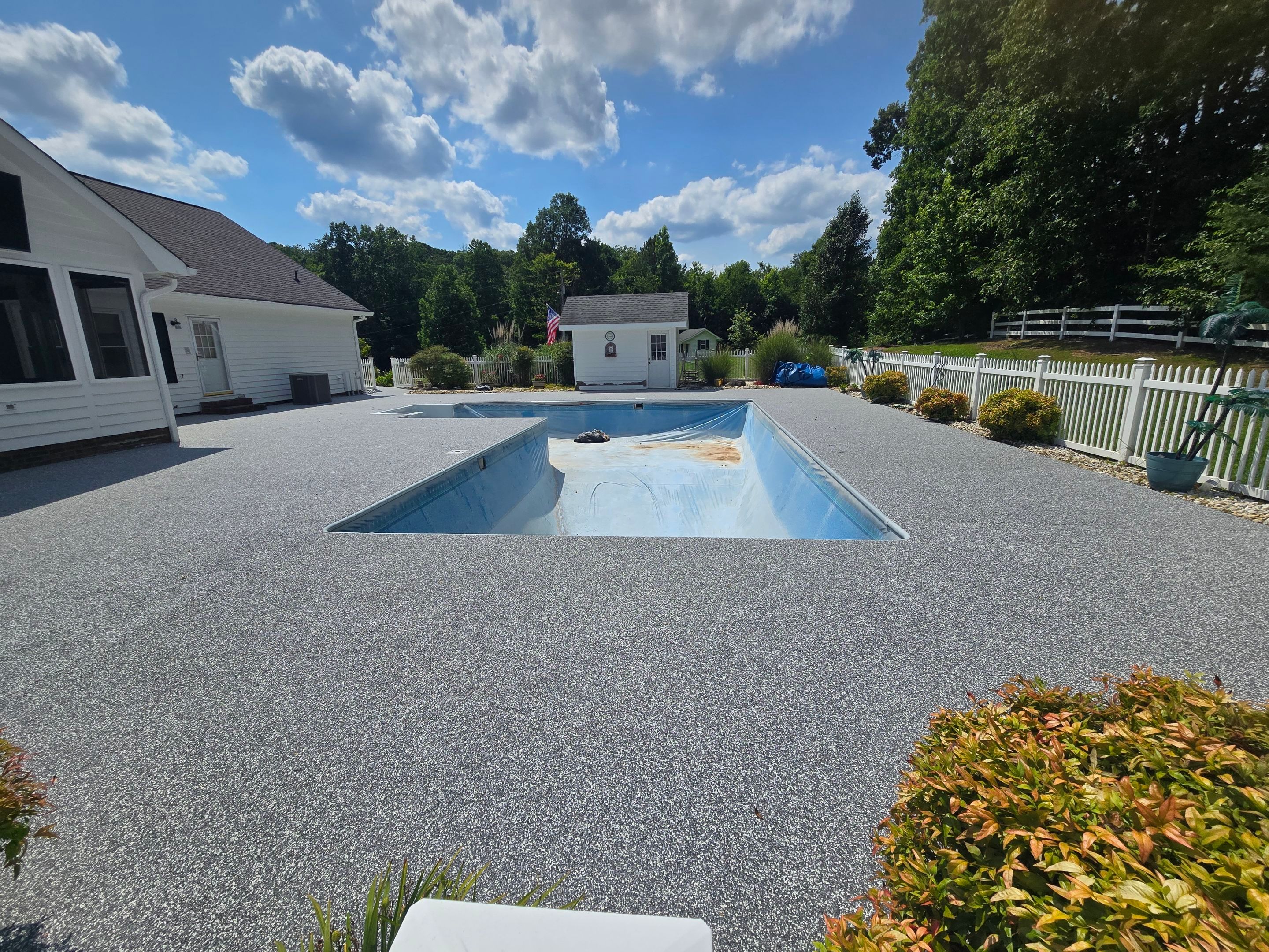A Pool Deck Surface to Last for Years of Pool Parties by Elite Floor Solutions