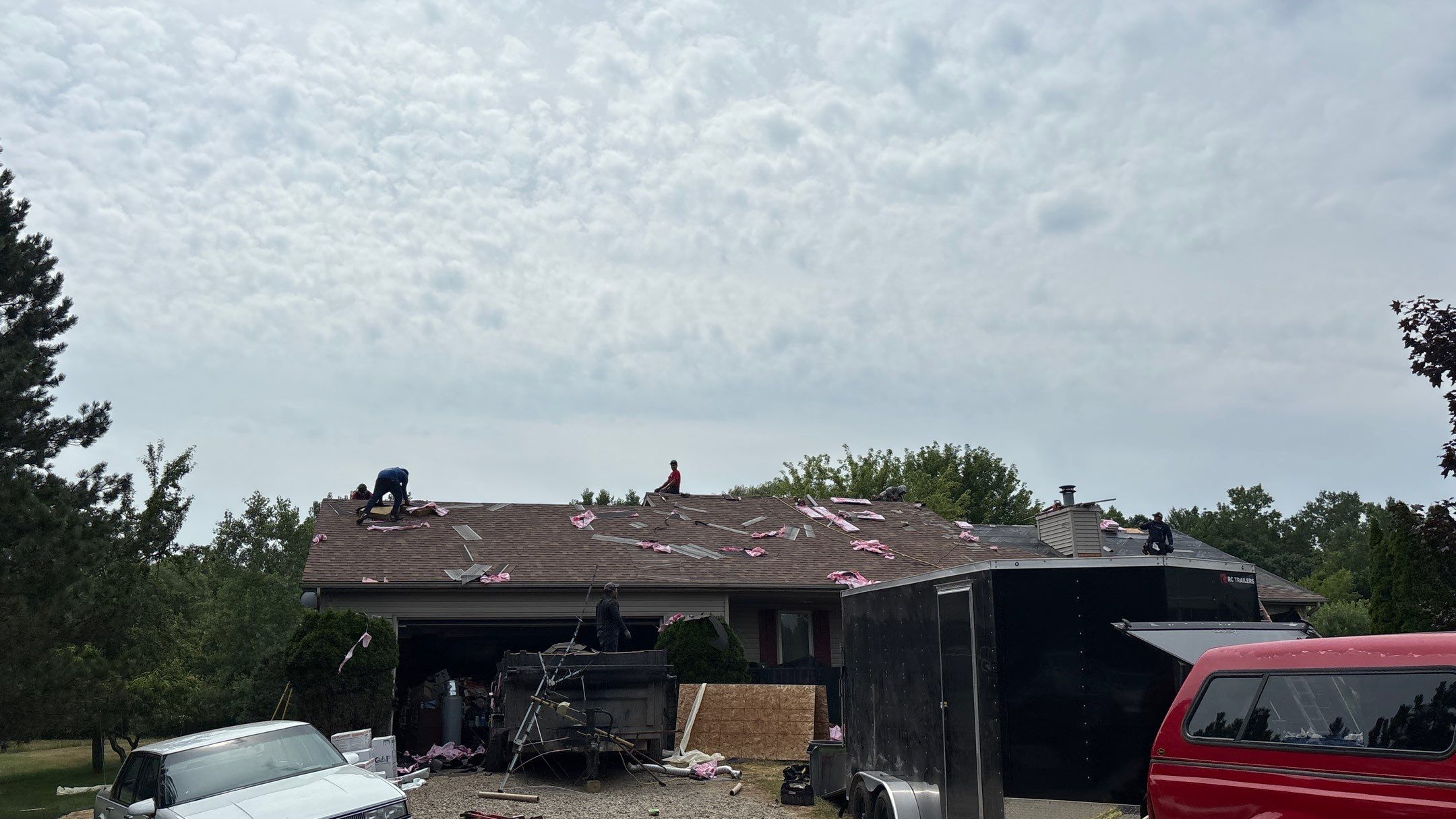 Roof Replacement using Owens Corning Tru Definitions by 180 Contractors