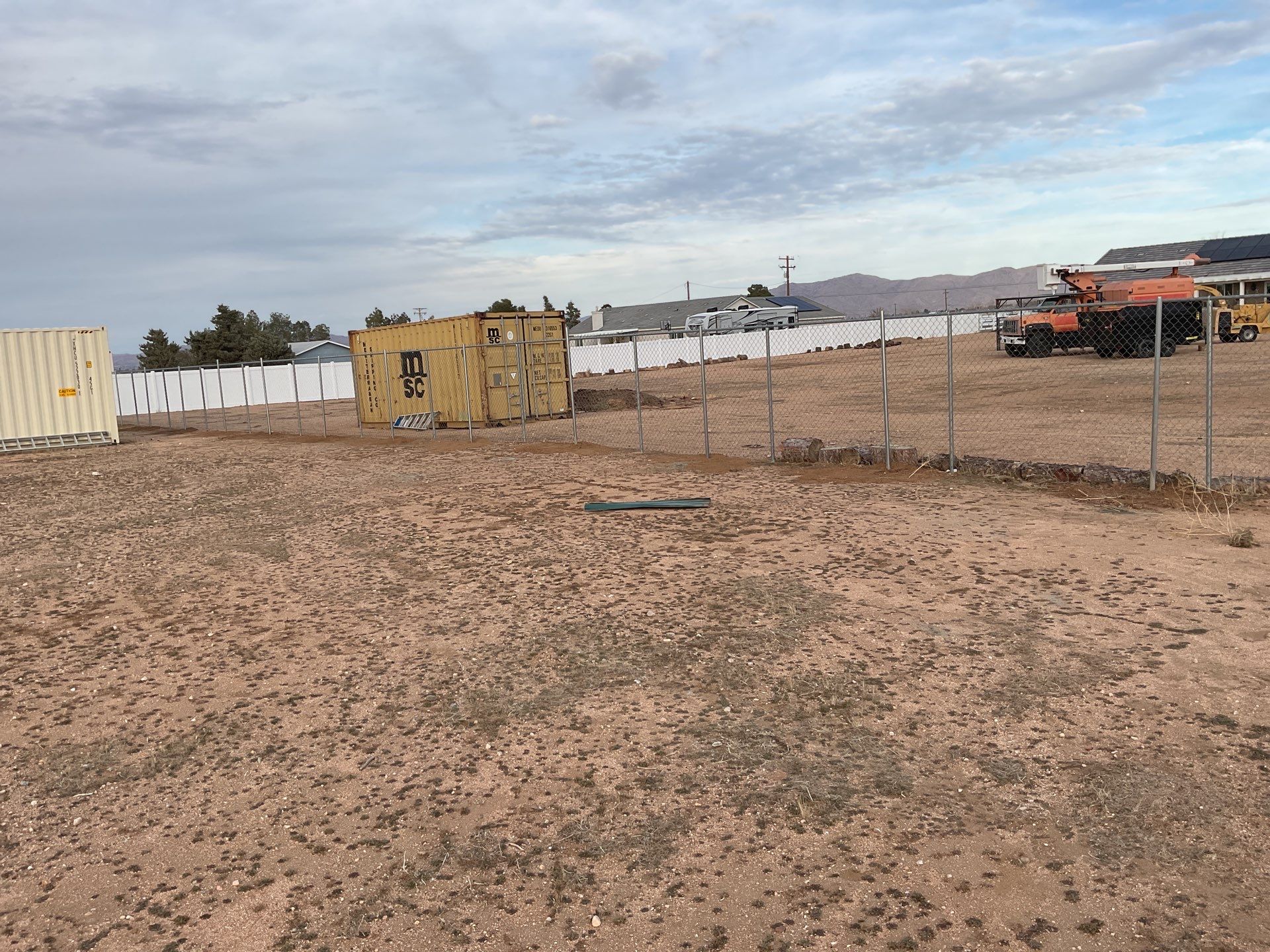6ft and 5 ft chain link by Fence Guys Inc. 