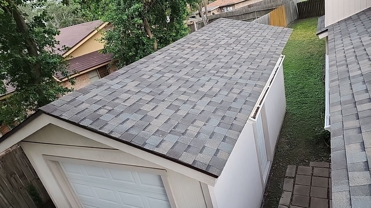 Full Roof Replacement using Certainteed Landmark Weatherwood by Galvan Roofing and Construction